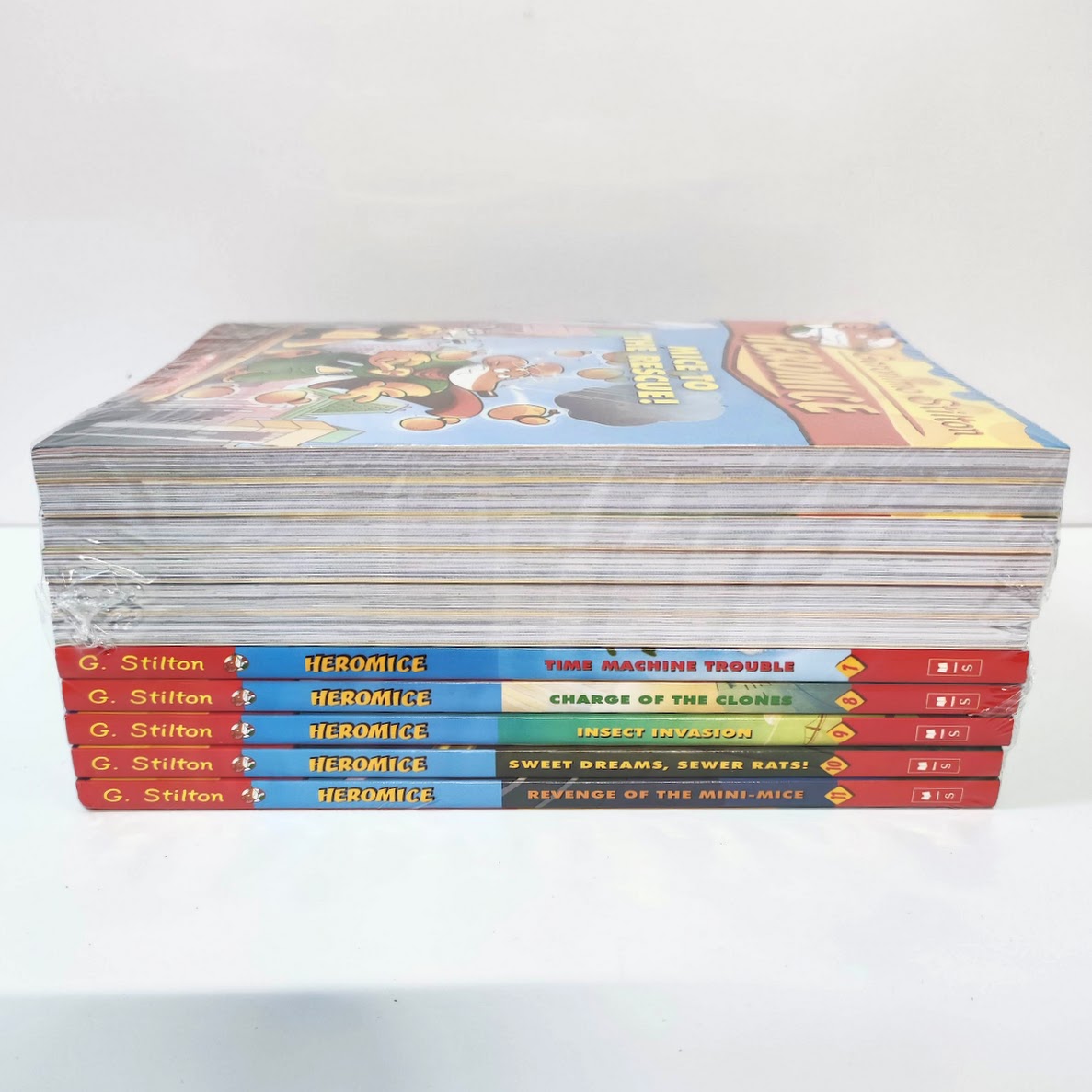 Geronimo Stilton Heromice 11 books  |老鼠記者之英雄鼠11冊S53