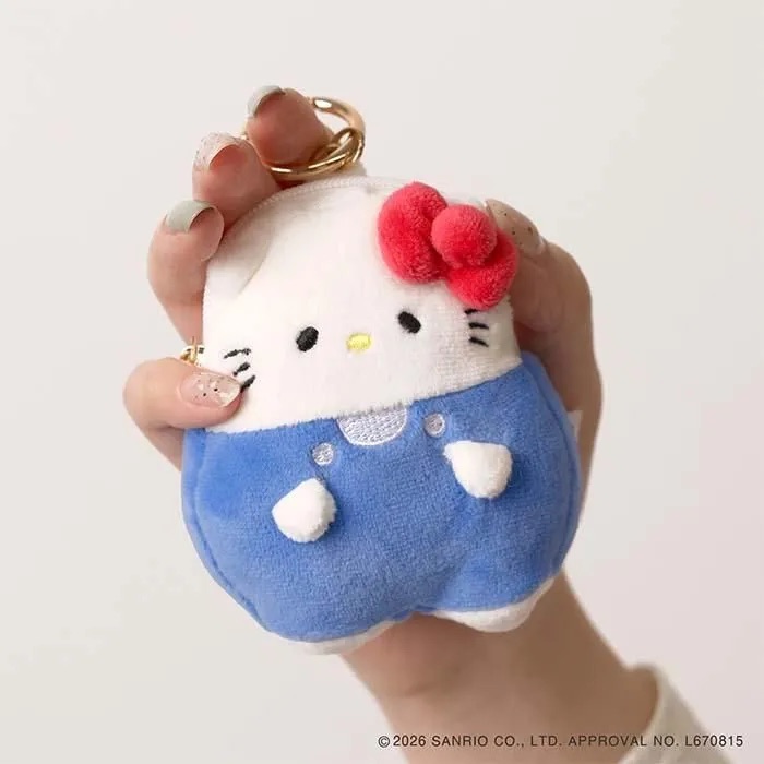 預訂 | 日本版 Sanrio 豆豉眼 肥嘟嘟拉鏈小袋