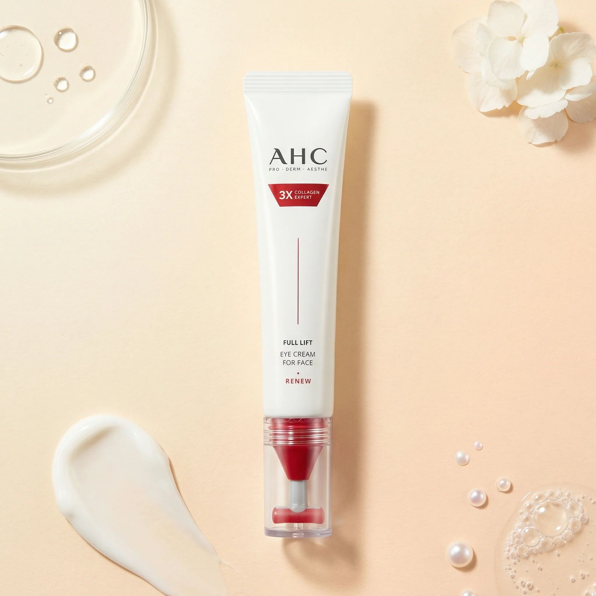 $ 88支、2支起$78支。AHC 第 14 代 3X 膠原蛋白緊緻全臉眼霜 (AHC 3X Collagen Expert Full Lift Eye Cream for Face) 40ml
