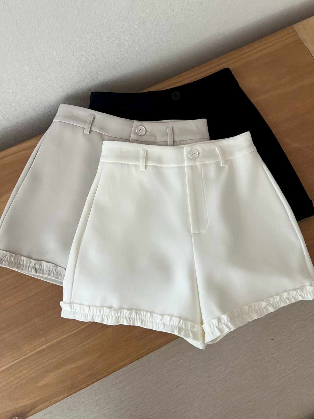 簡約百搭高腰西褲（連Belt)