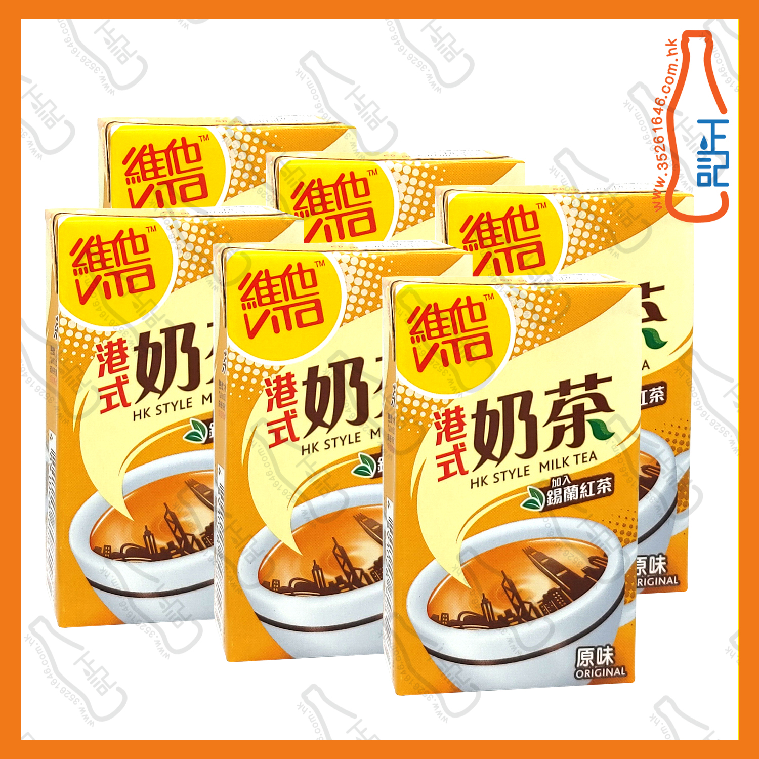 ==(紙包)維他港式奶茶 250ml x 6包 /排