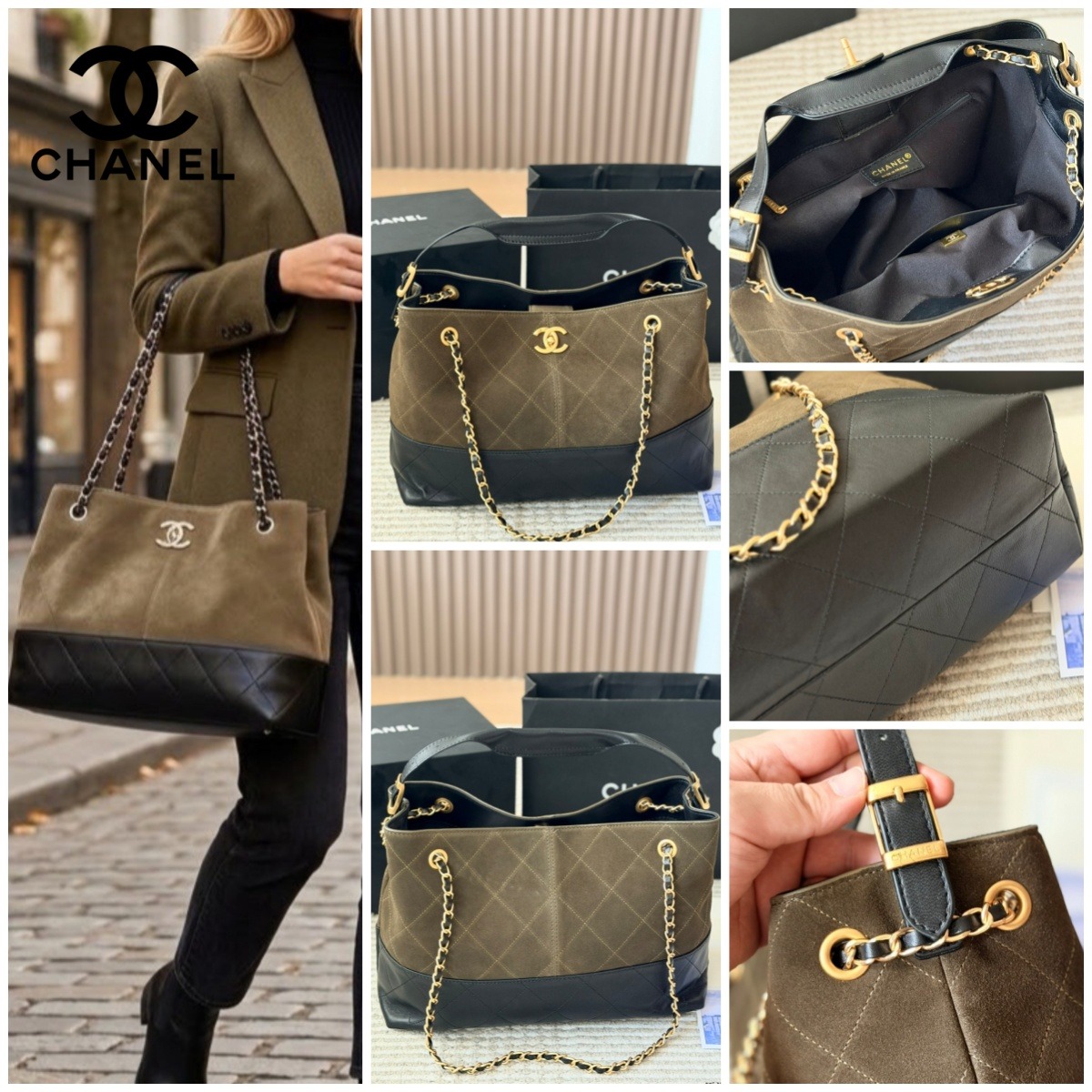 CHANEL 🤎25A HOBO BAG🥰 禮盒包裝