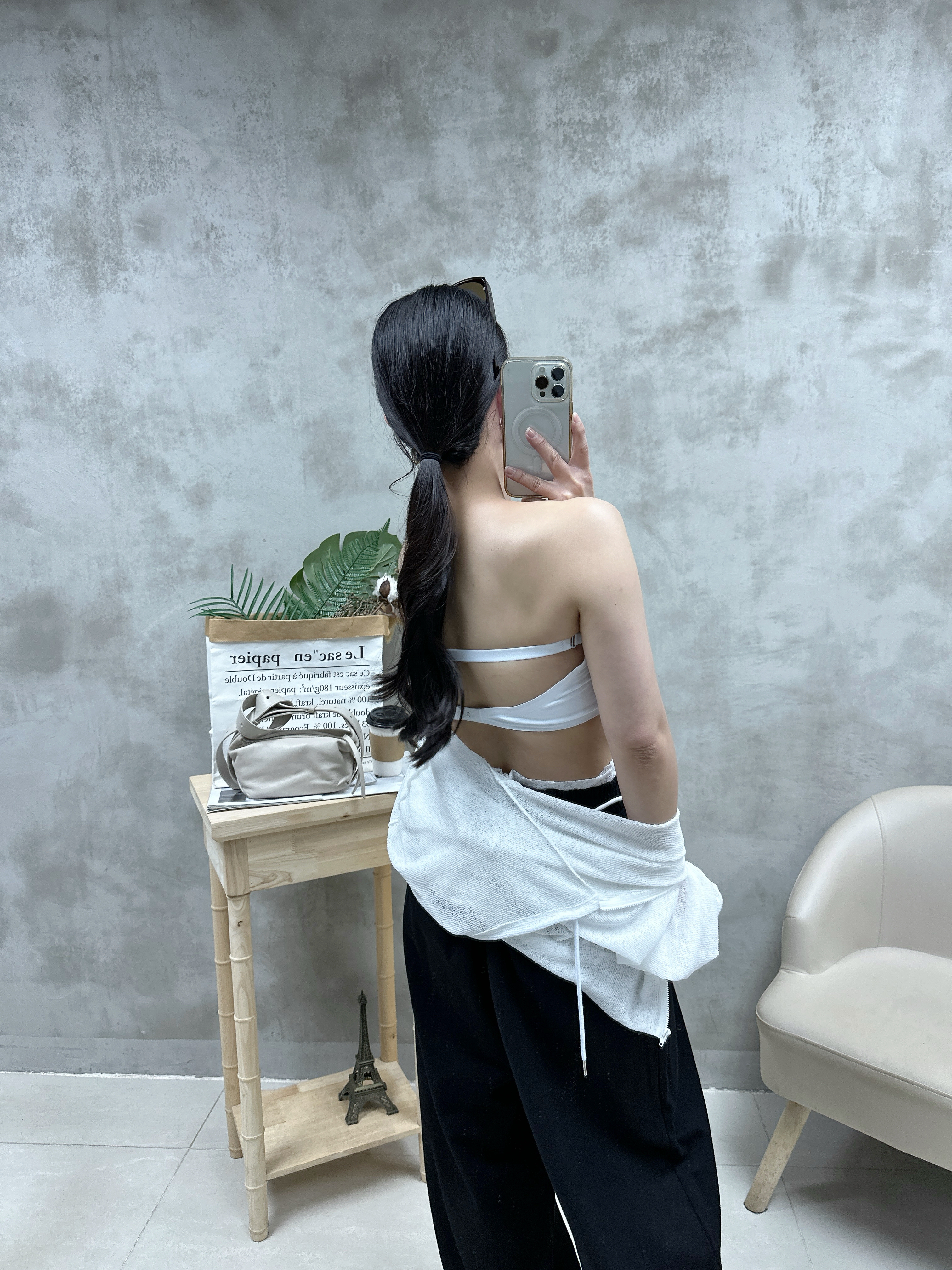 心型領美感無帶Bra top