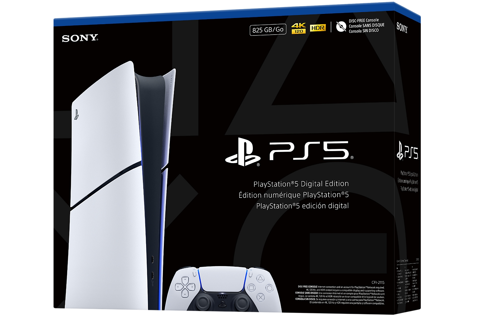 [PS5] PLAYSTATION® 5 主機 (薄版) (數位版)