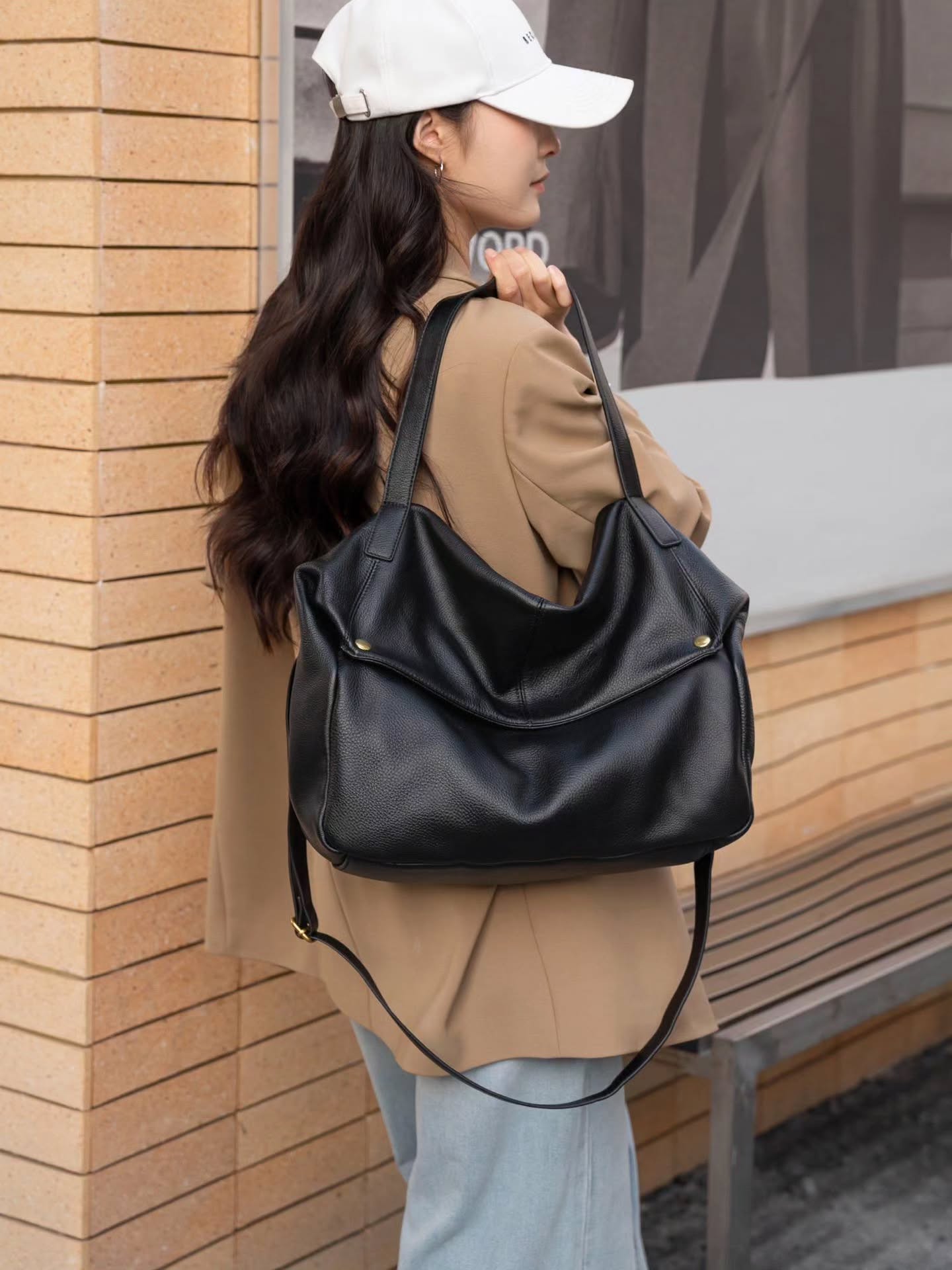 7007# 🆕慵懒风大容量托特包🇨🇳