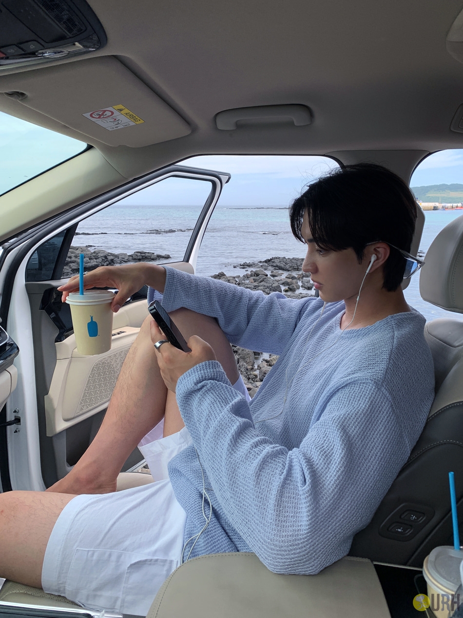 【100%保證韓國直送】Summer Boat Neck疏織透氣落肩寬鬆長袖針織上衣 🧶 [6 color] RL115100
