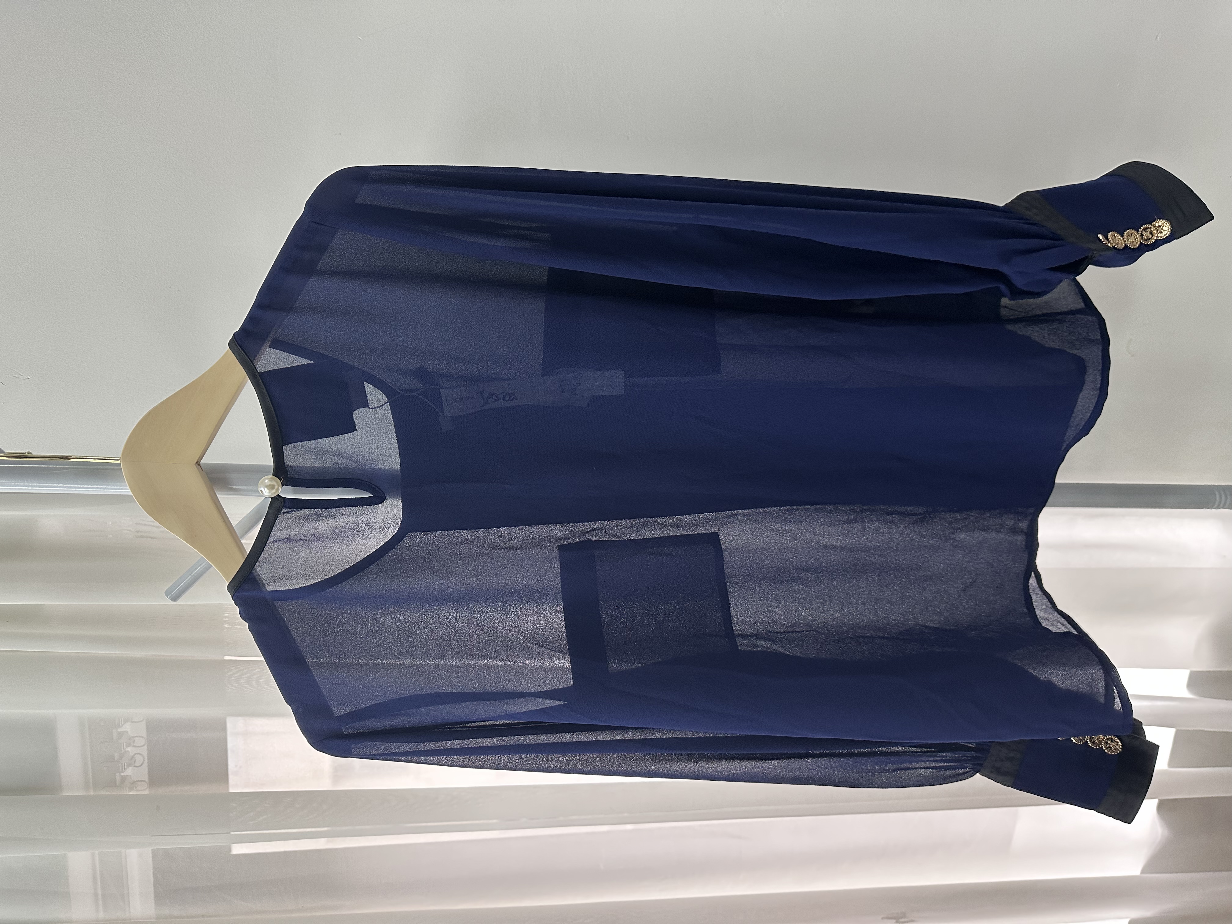 Pre-owned Edward Achour Paris chiffon shirt / Product Code: 26041225