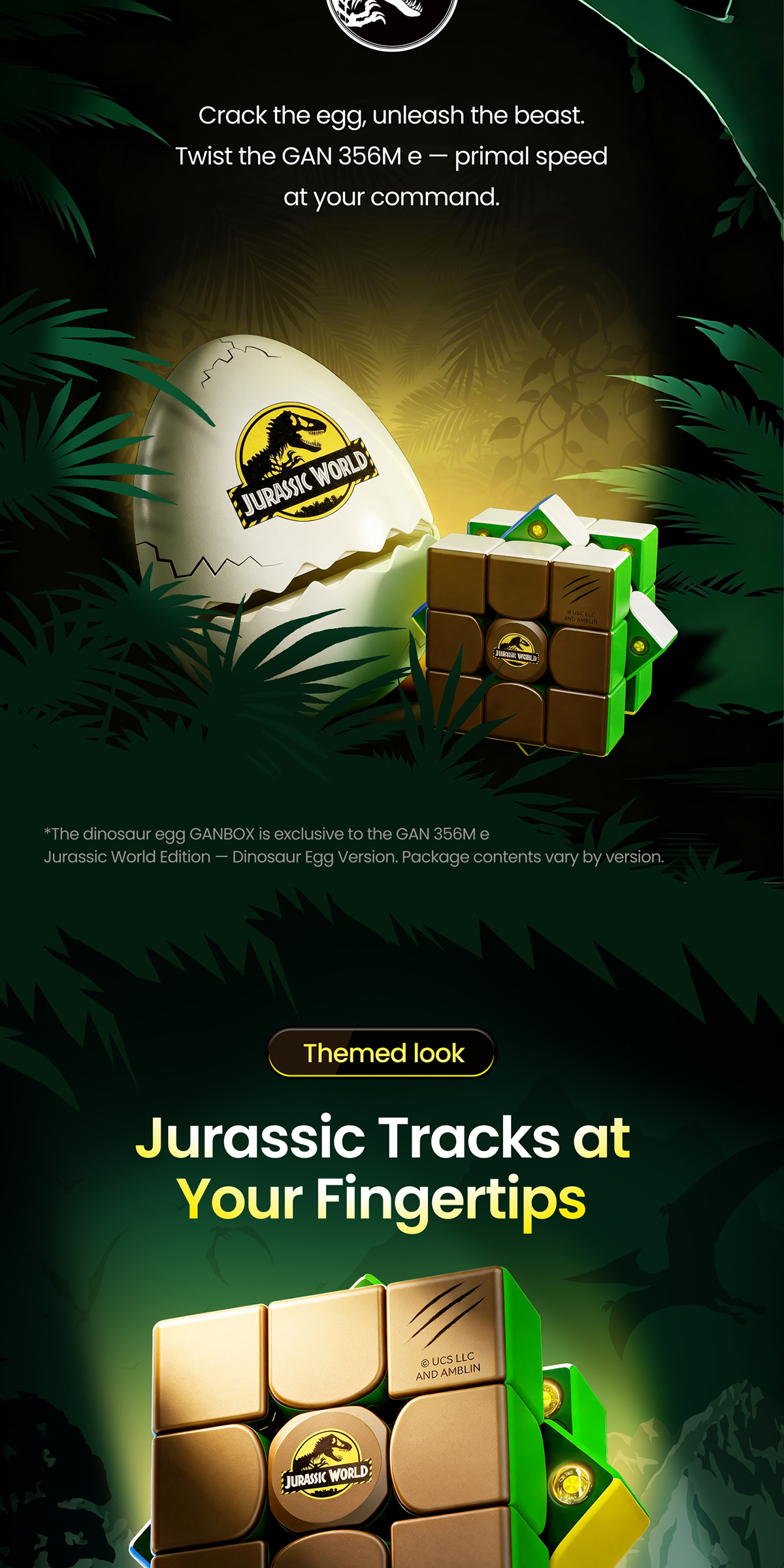 GAN 356 ME Jurassic World 原廠英文產品介紹 2/7