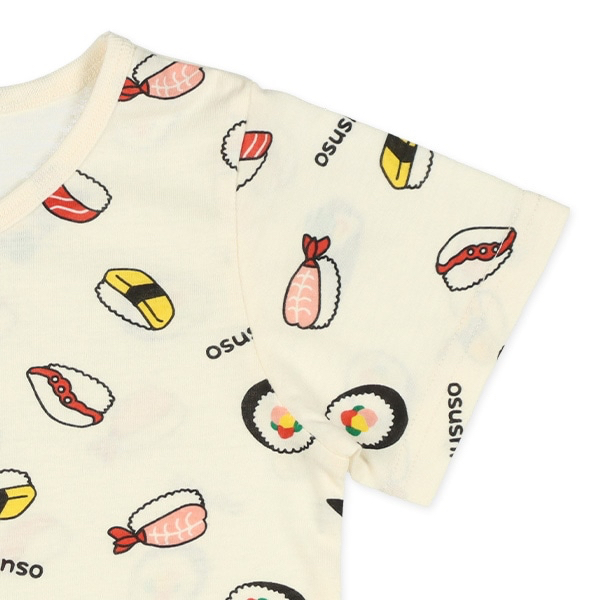 🇯🇵預訂 日本直送🇯🇵壽司手卷滿印包腹短袖家居服上下套裝