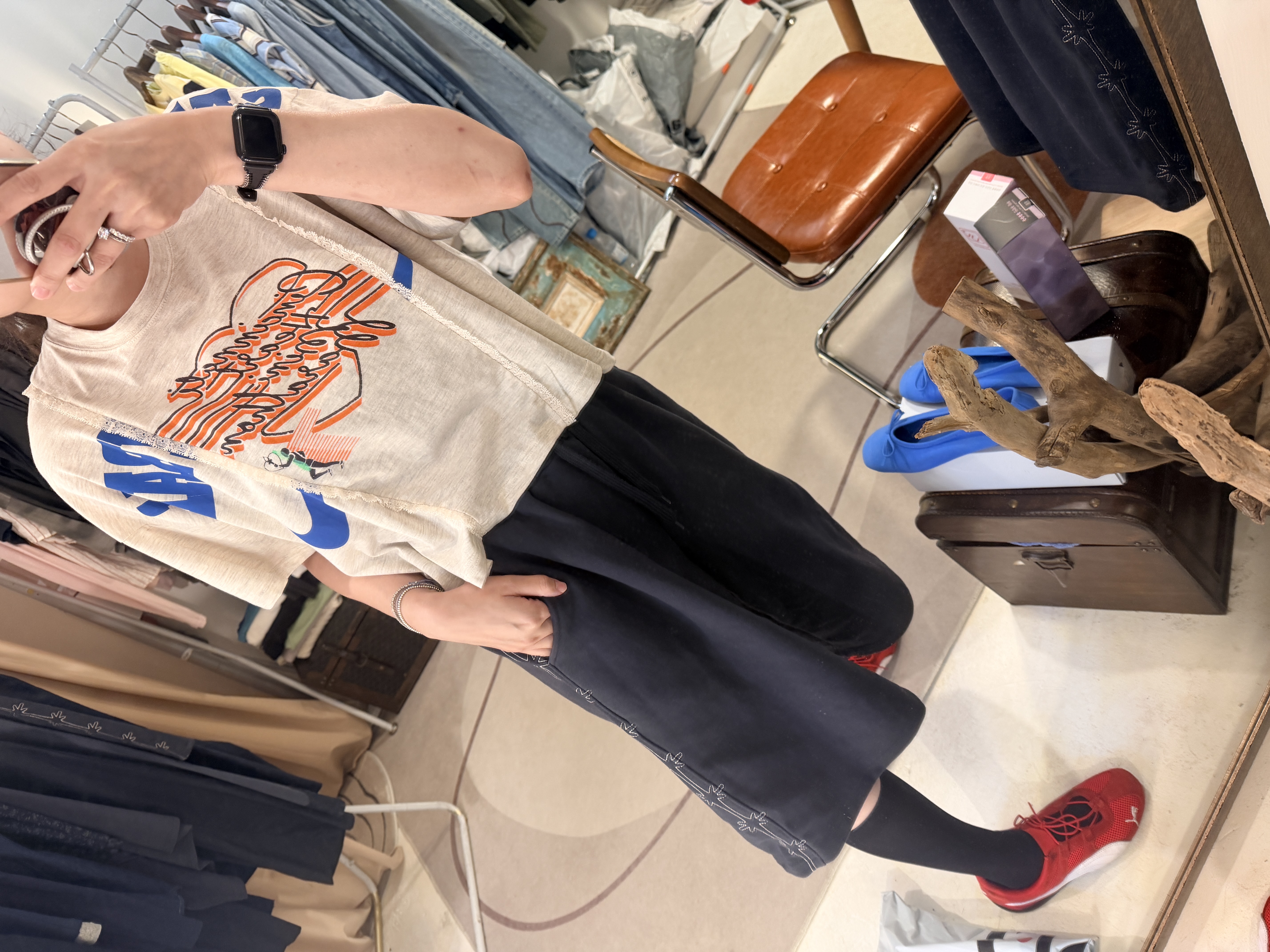 Patchwork tee