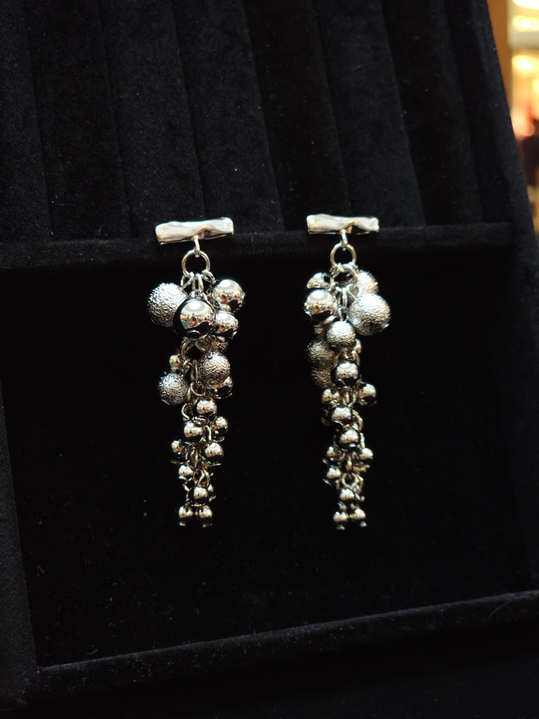 Grape Cluster Stud Earrings