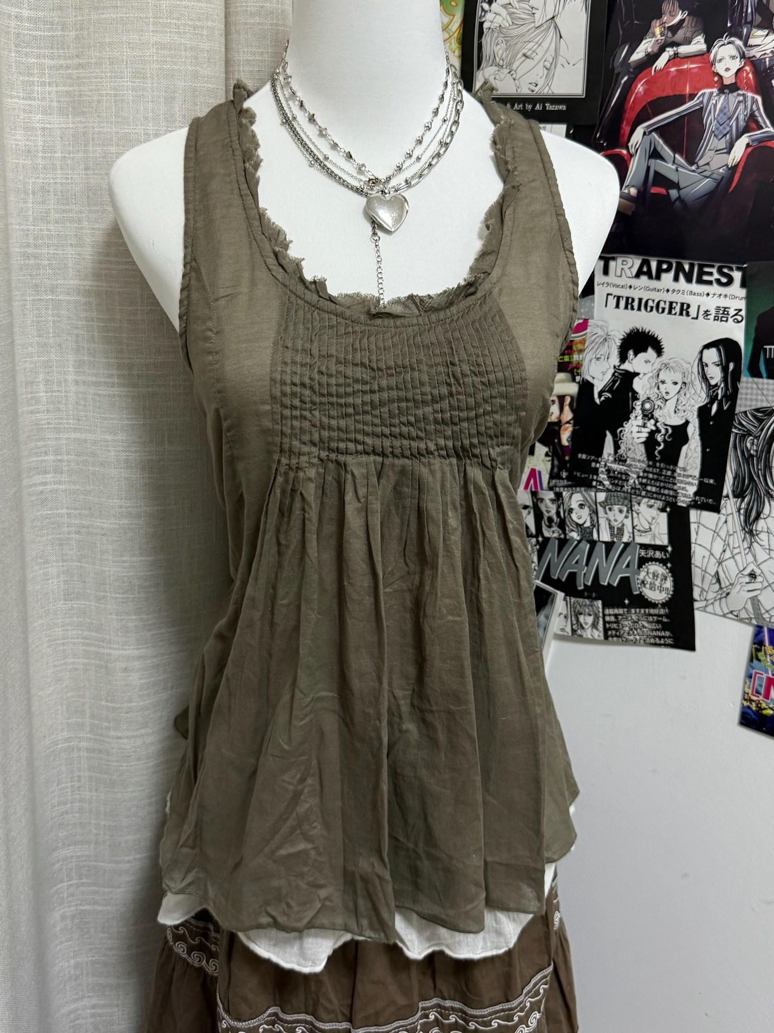 Mori Kei Aesthetic Mixed Texture Set