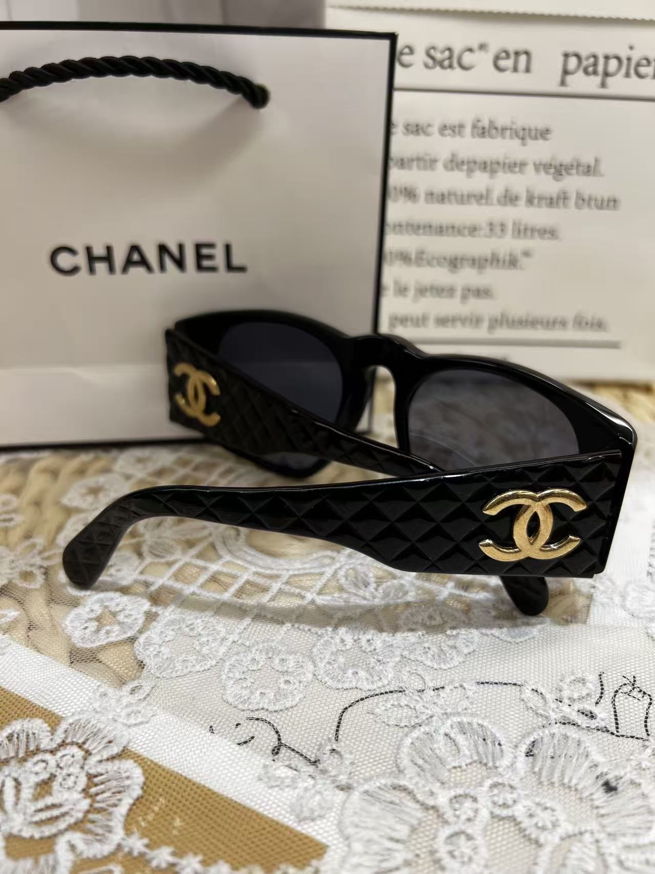 Chanel Matelassé sunglasses