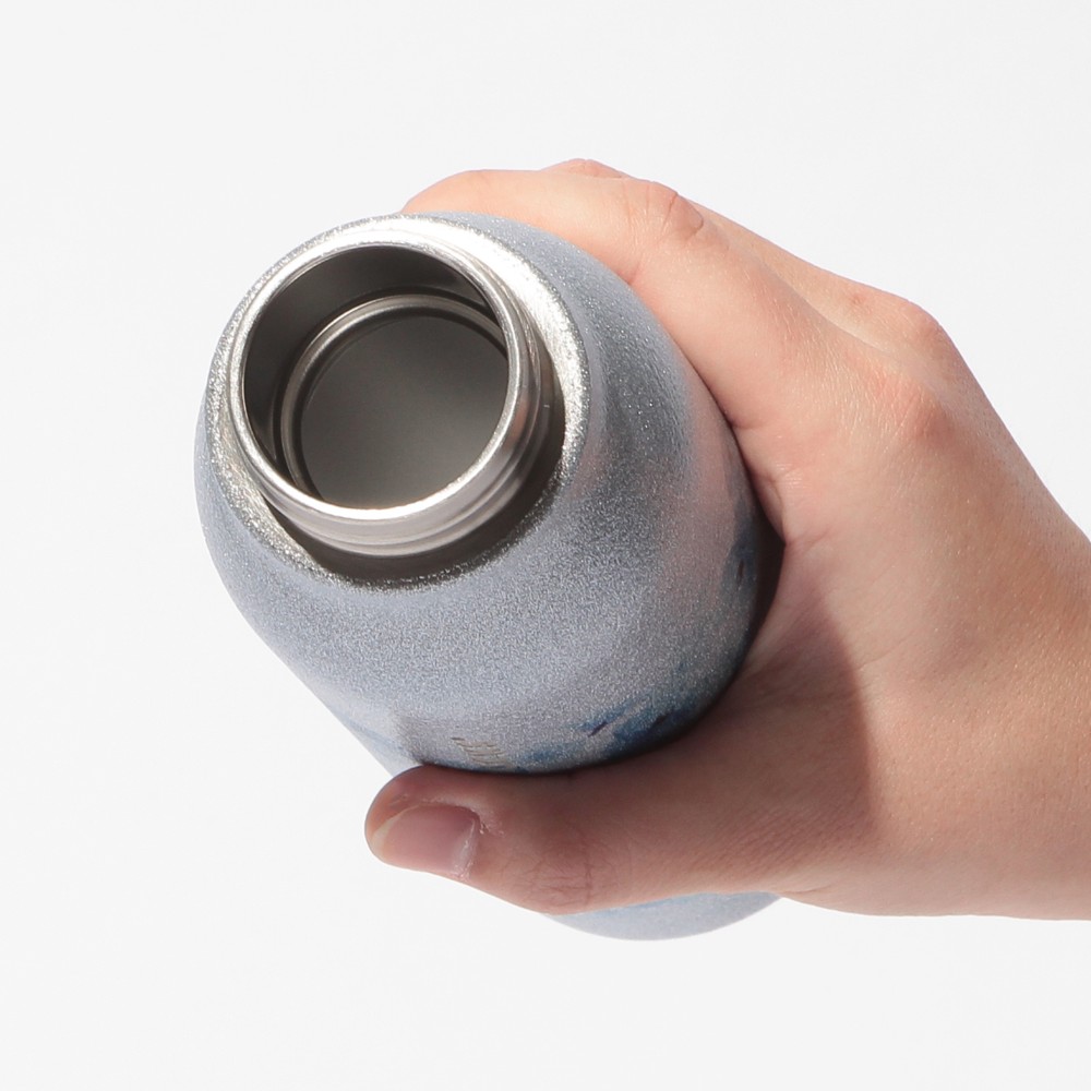 【第二彈】《日本🇯🇵 STARBUCKS 2026 Sakura🌸櫻花杯限定系列》閃亮粉藍不鏽鋼保溫瓶  444ml