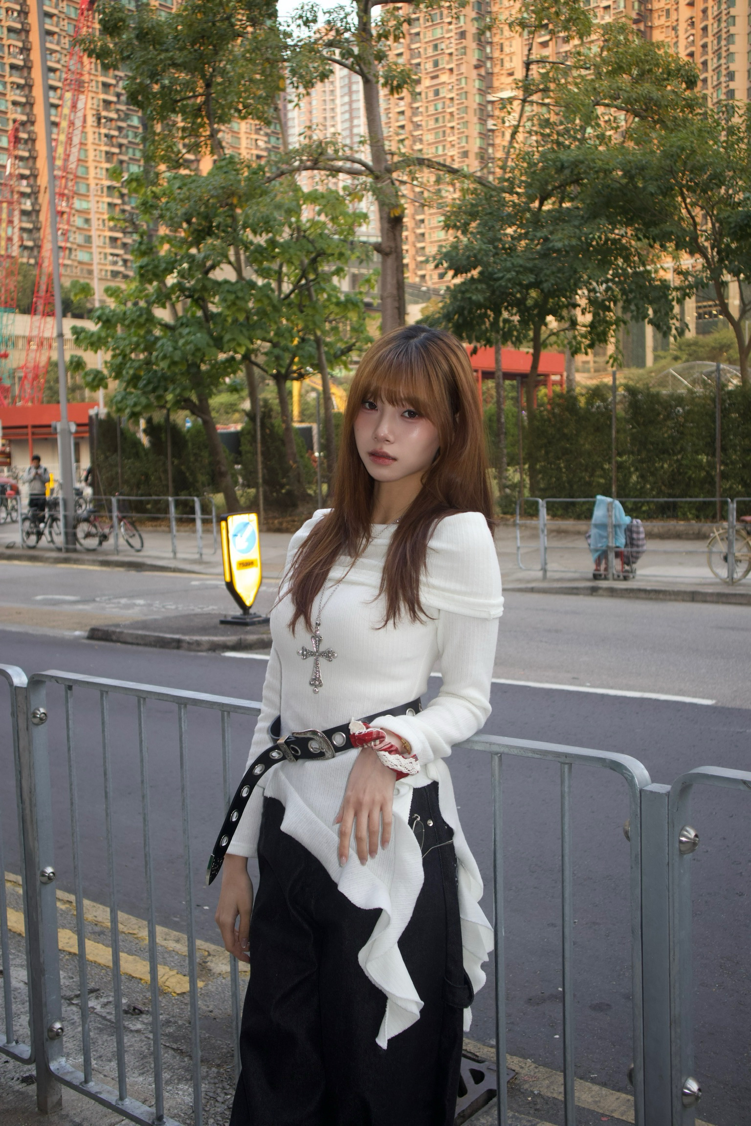 已售罄❌韓國不規則反領上衣（超出片！）