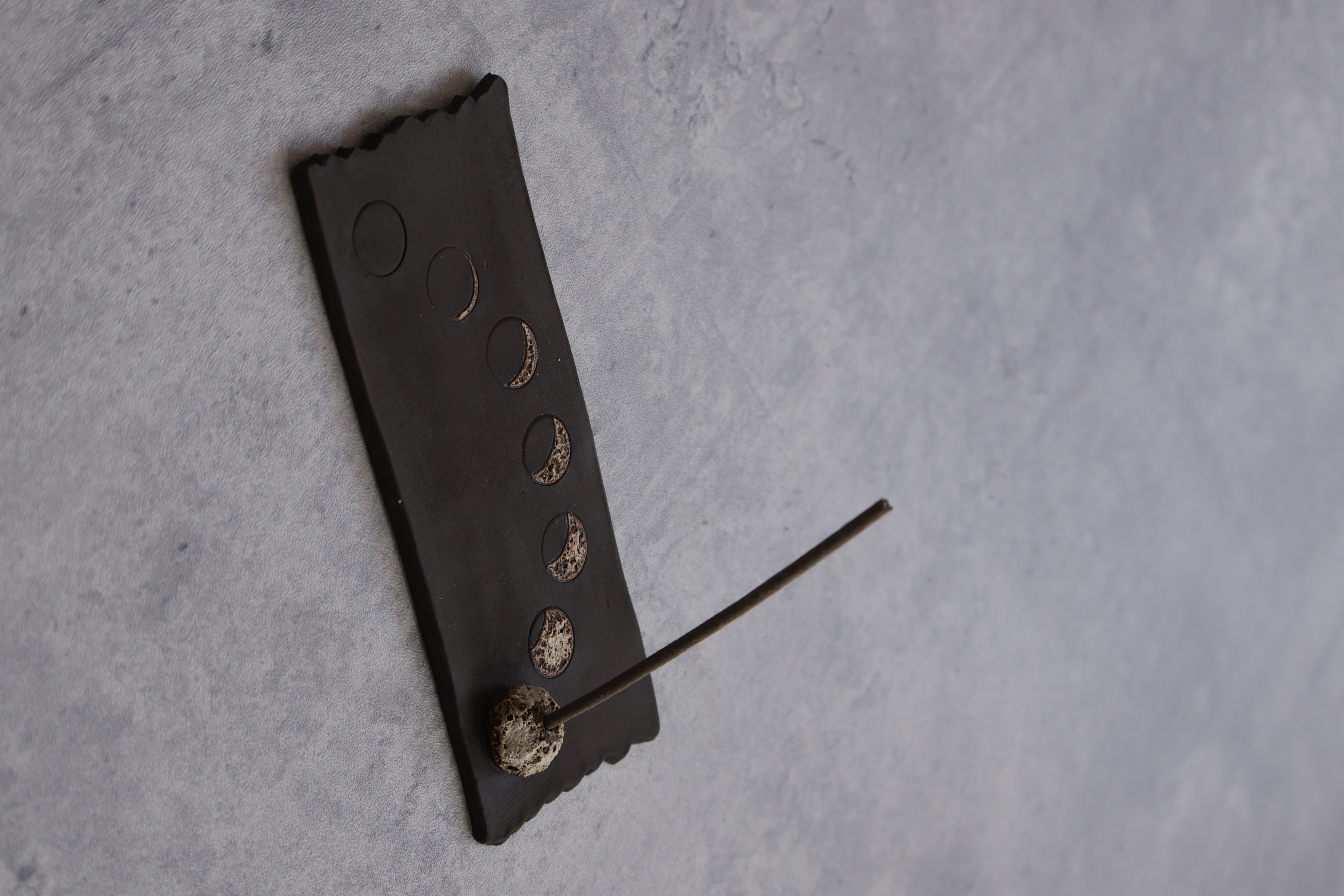 klay and kay - Luna Phase Incense Holder