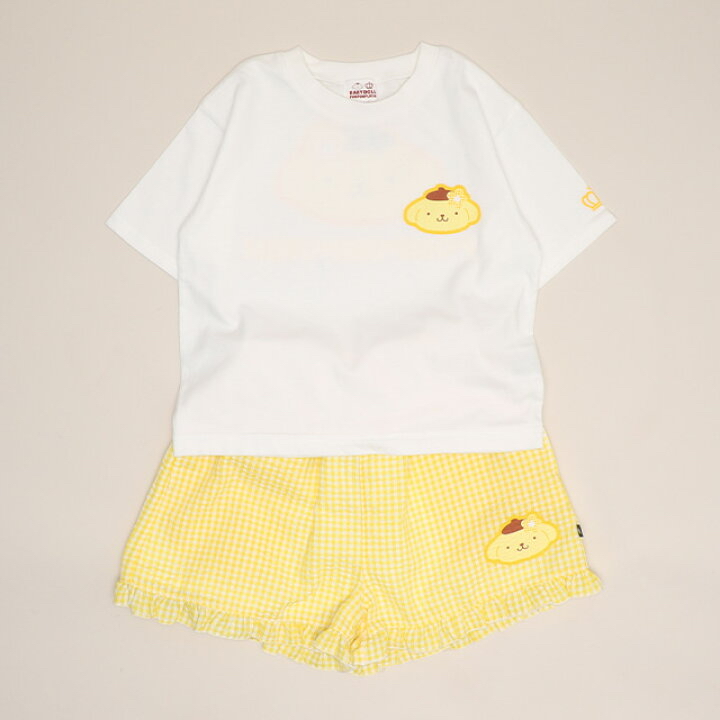 🇯🇵預訂 日本直送🇯🇵Babydoll x Sanrio系列五色人物前後印花短袖T恤格紋短褲套裝