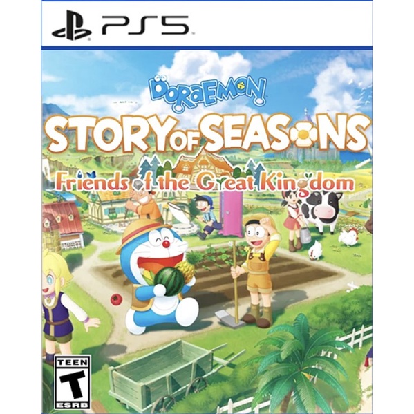 (🔥NEW RELEASE🔥) Doraemon Story of Seasons: Friends of the Great Kingdom Full Game (PS5) Digital Download