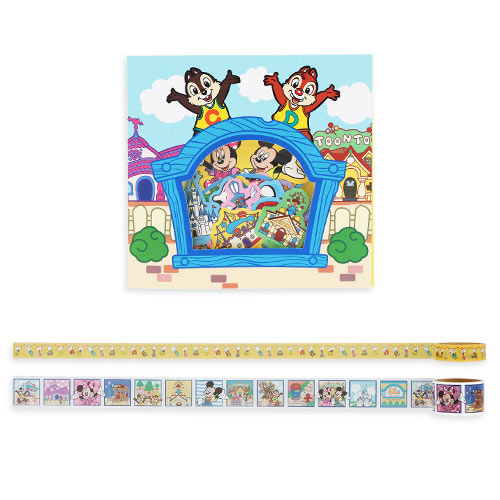 【預訂】TDR 43rd Anniversary - sticker & masking tape set