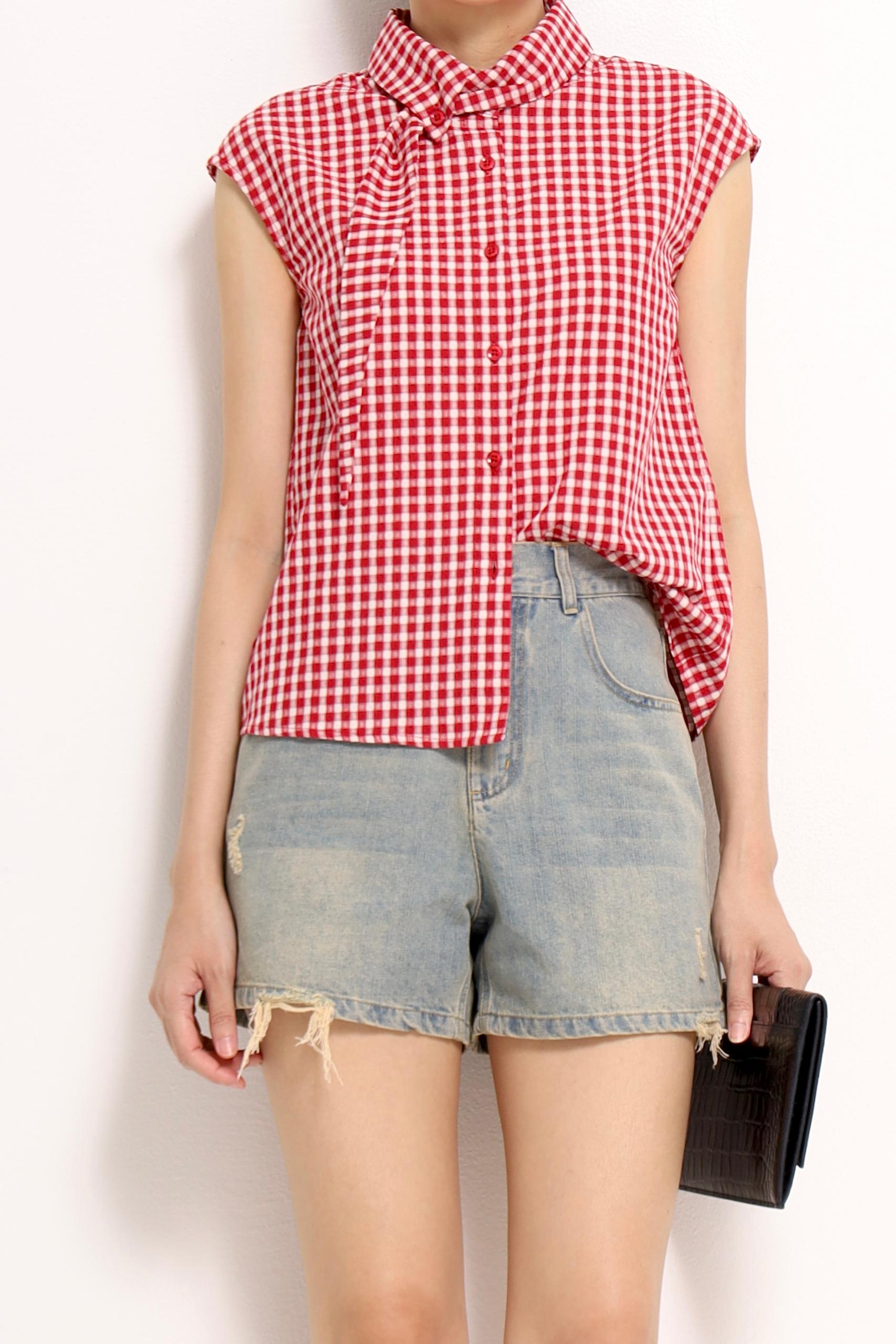 CB2759 FRONT DETAILED CHECKS  LOOSE TOP