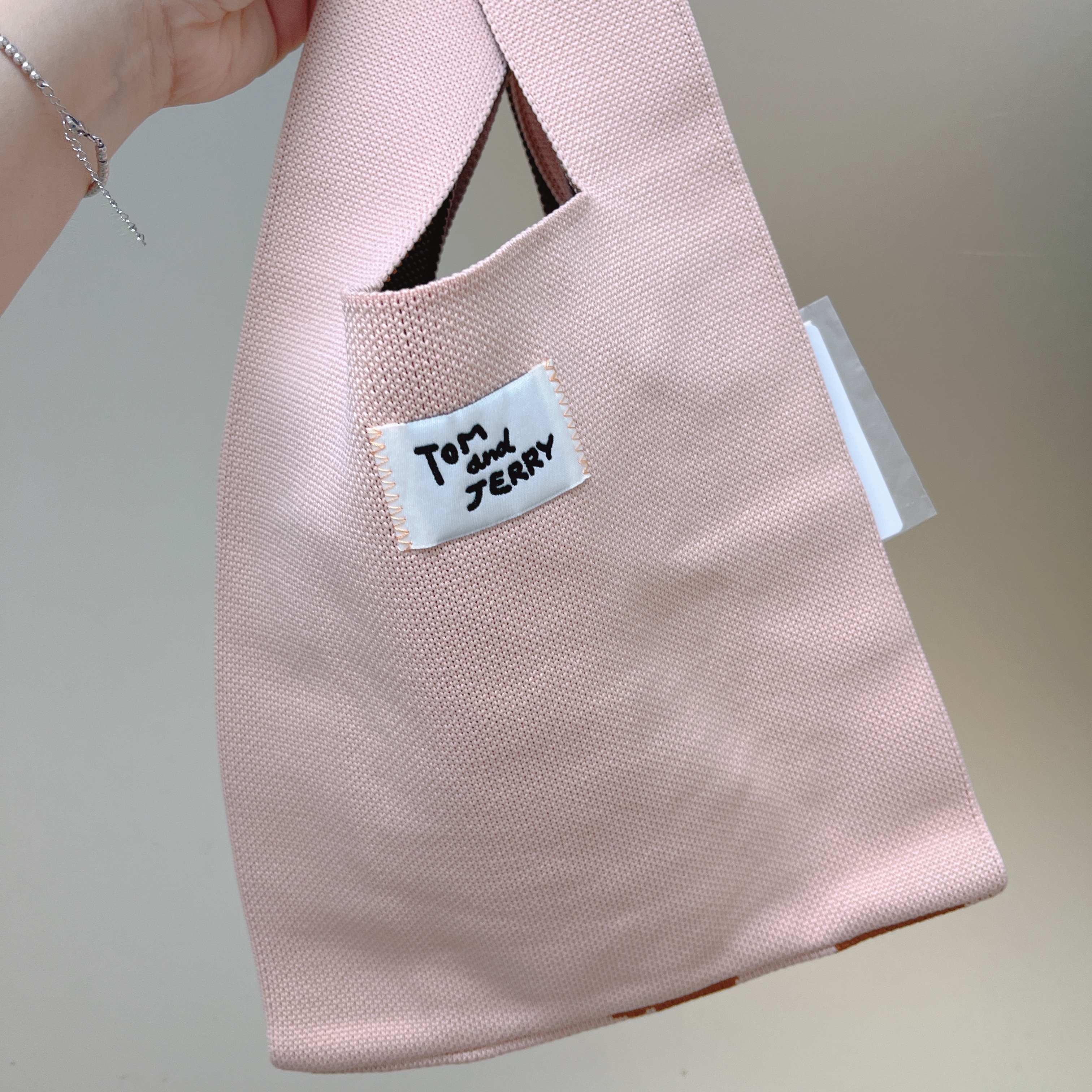 日本預訂📍日本Tom and Jerry Cheerful Series系列 - 針織手提袋