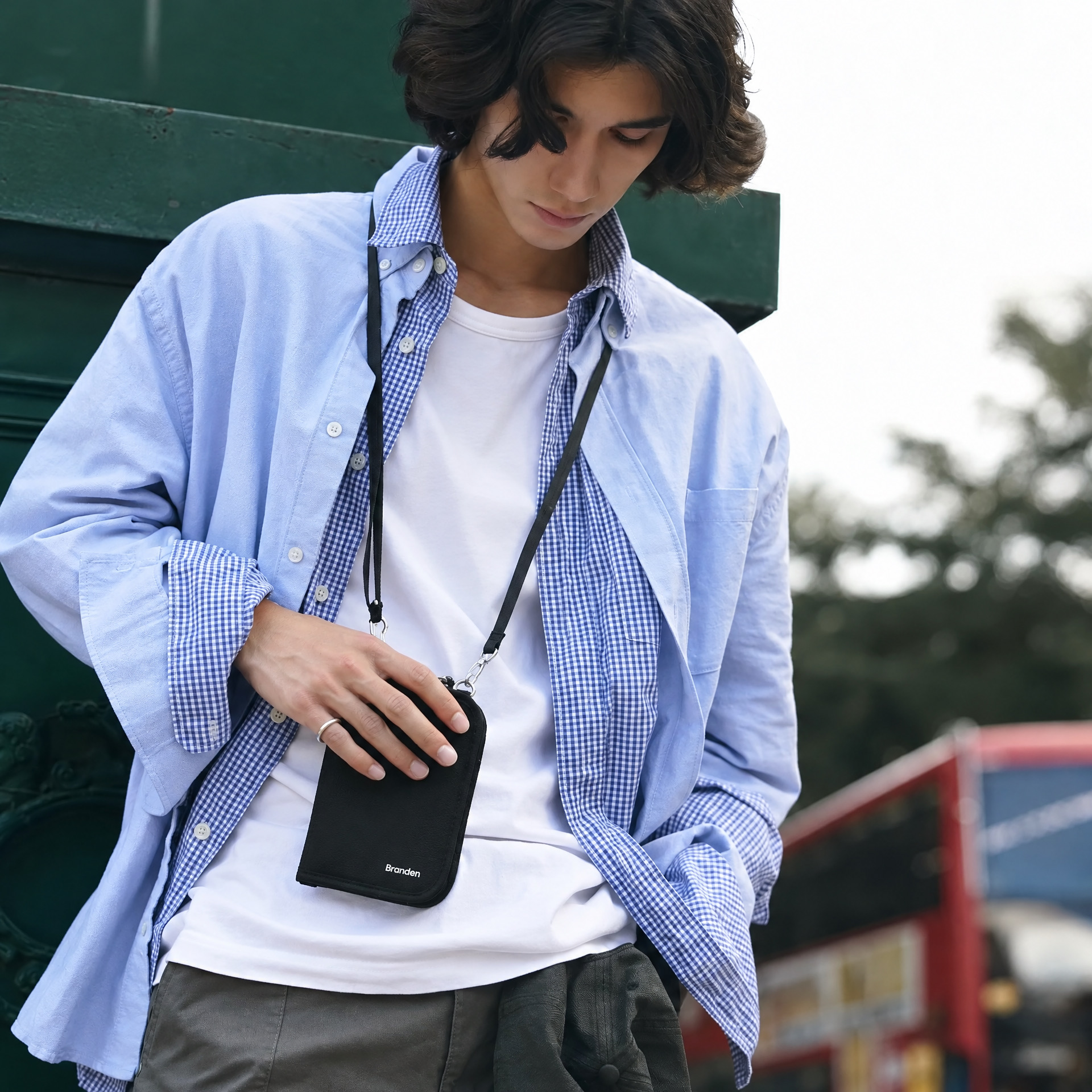 Branden 斜孭防盜銀包│Safe Wallet Bag
