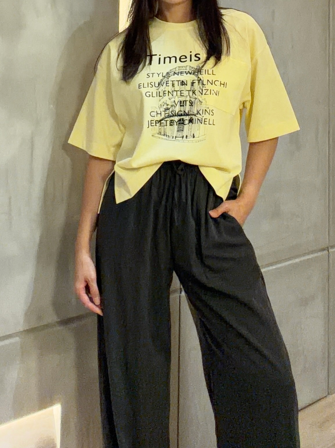 Colourful tee