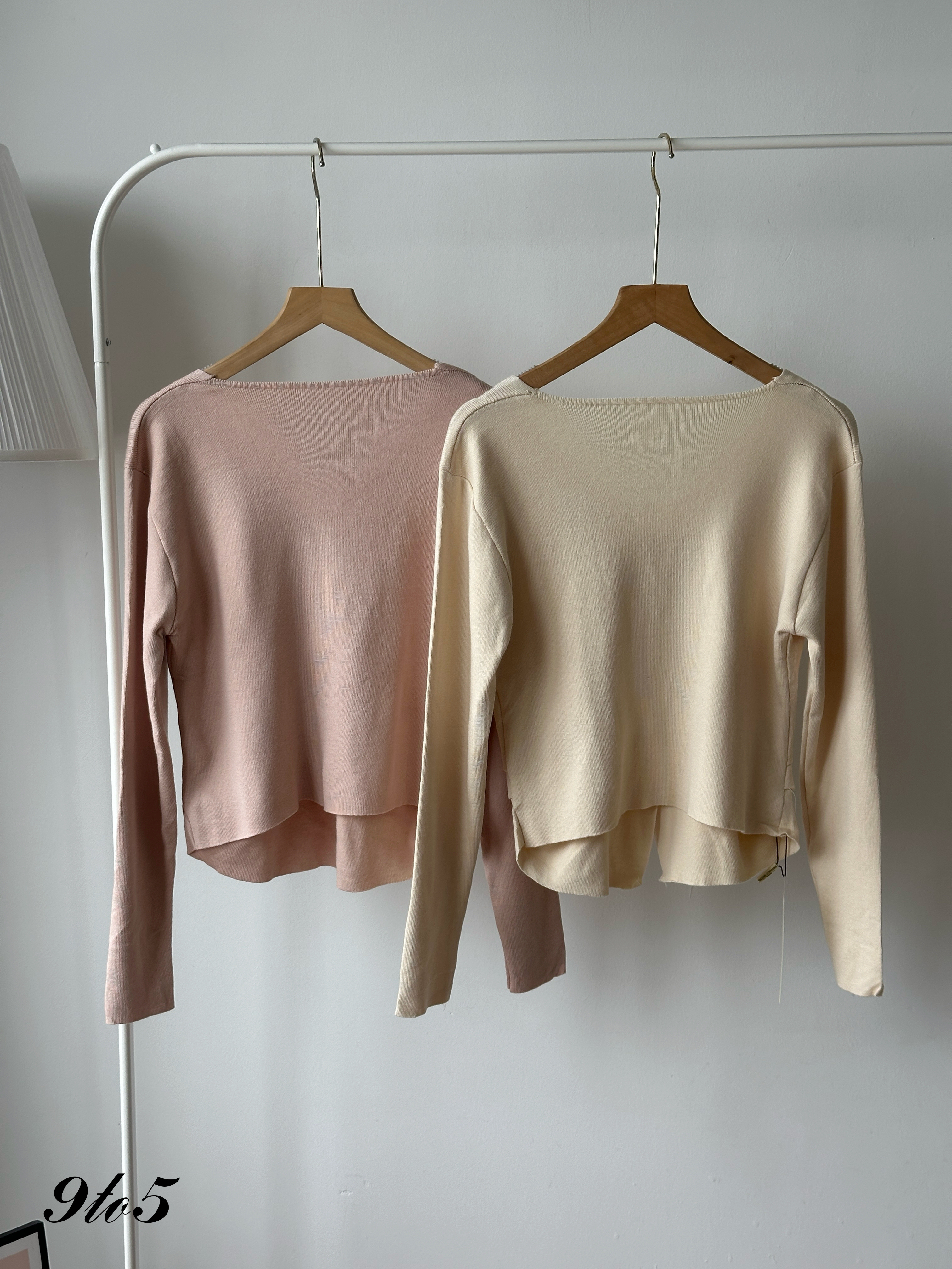 T4407 V Neck Knit Cardigan - 4 Colors 