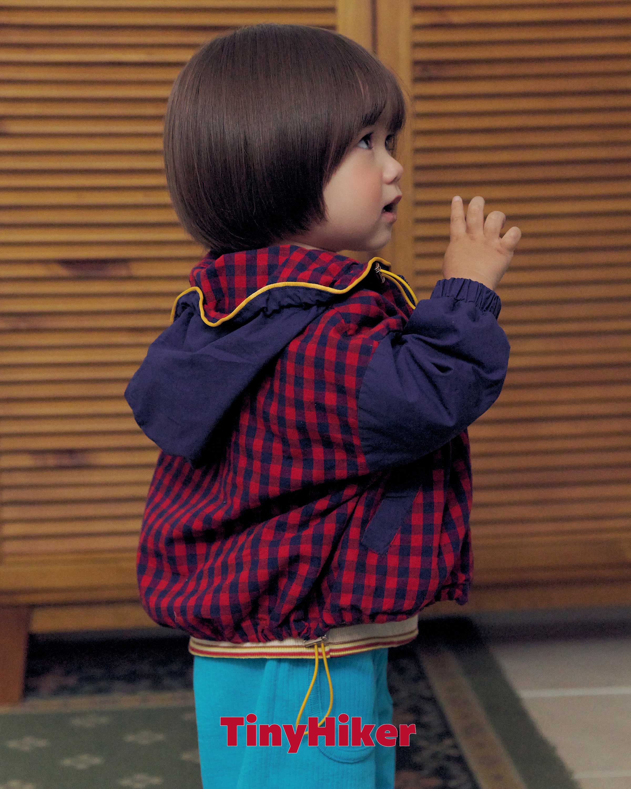 Tiny |  Pposik Check Hoodie Jumper