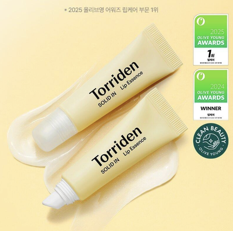 韓國 Torriden 修護滋潤 神經醯胺純素唇部精華 ｜25年第一名潤唇膏｜Solid from soft lip essence