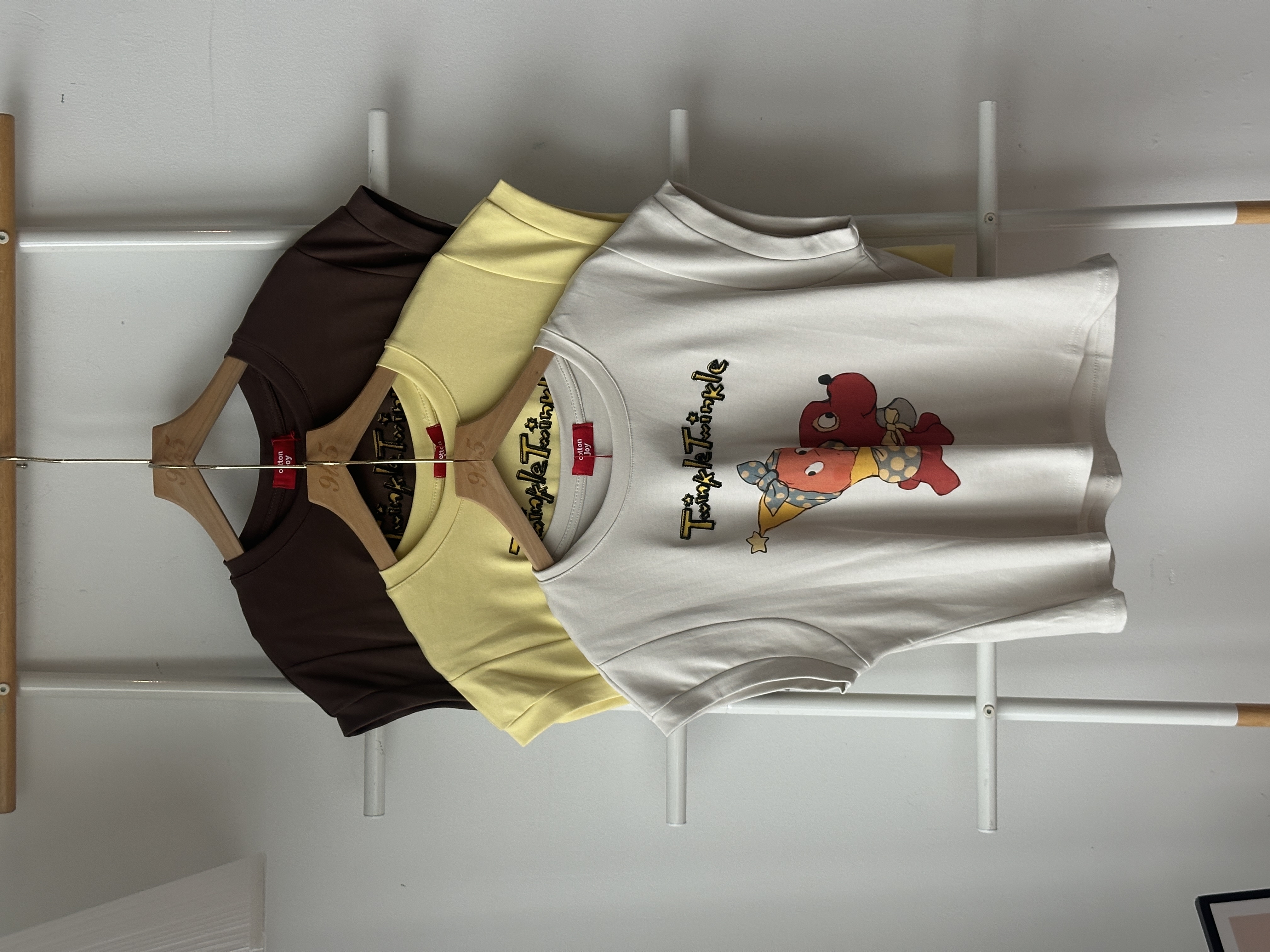 T4295 Cape Sleeve Printed Tee - 3 Colors 