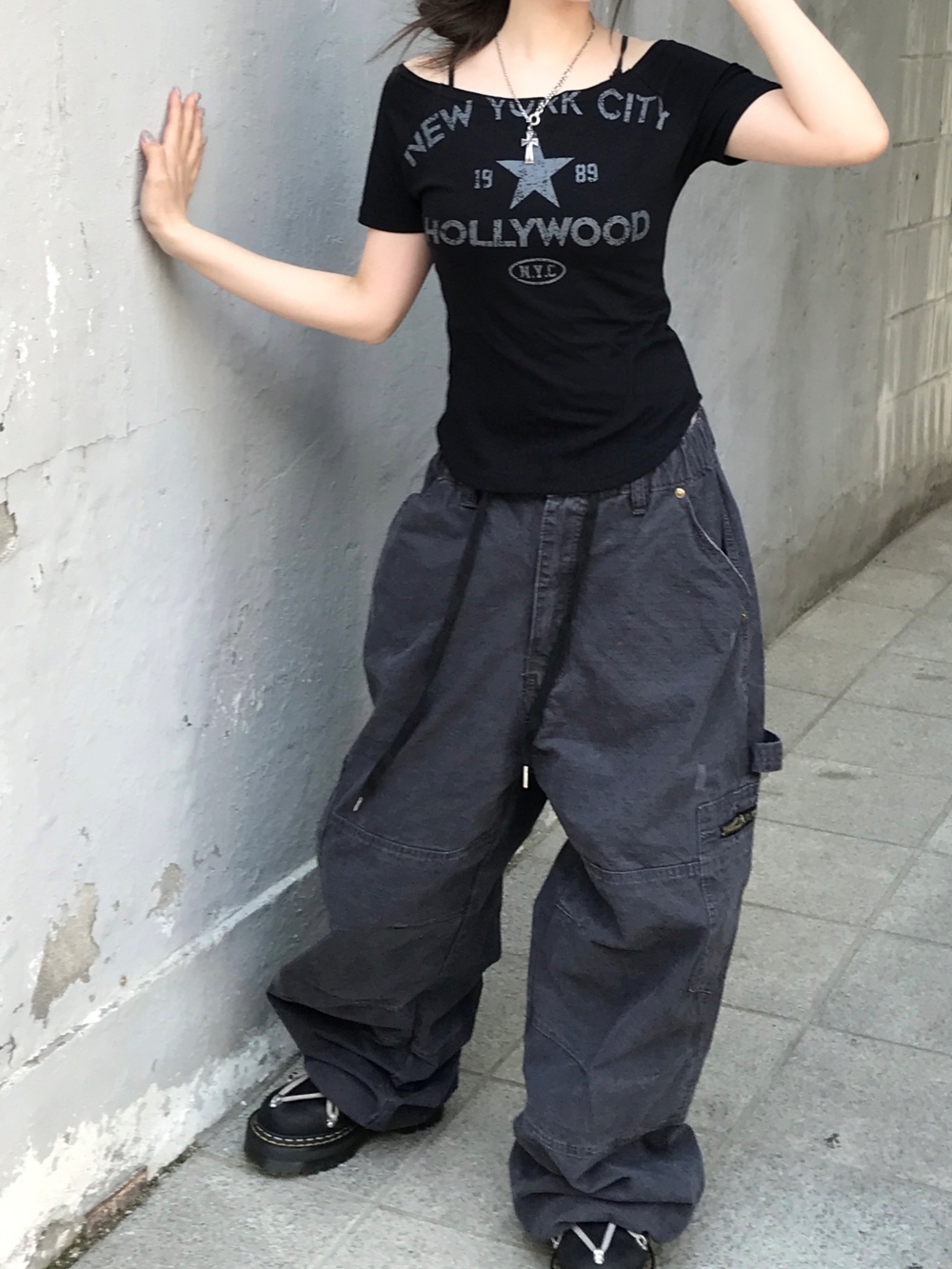 Vintage Wash Star Graphic Tee