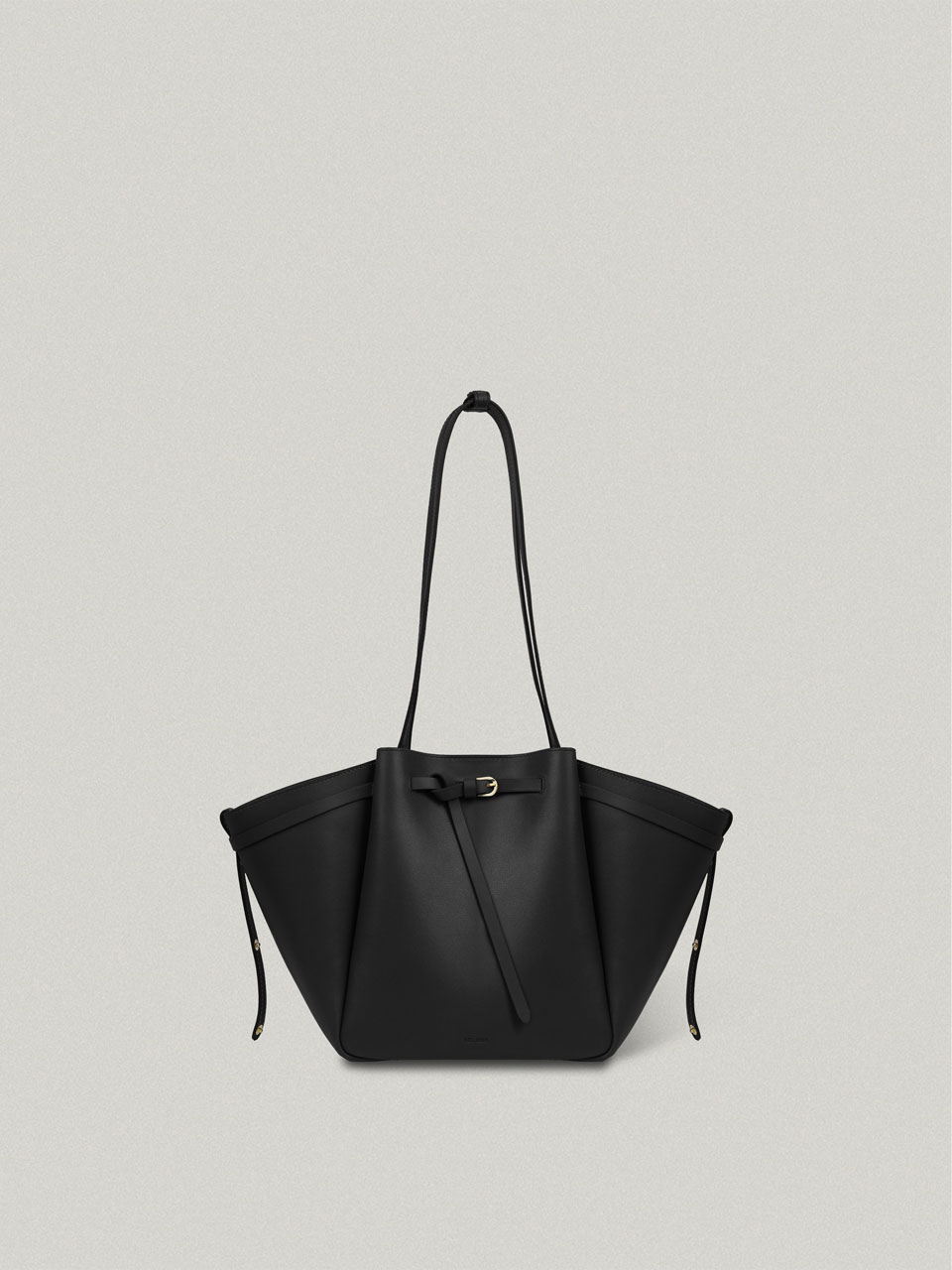 Mini Anthos Bag - Plain (Linen/ Black)