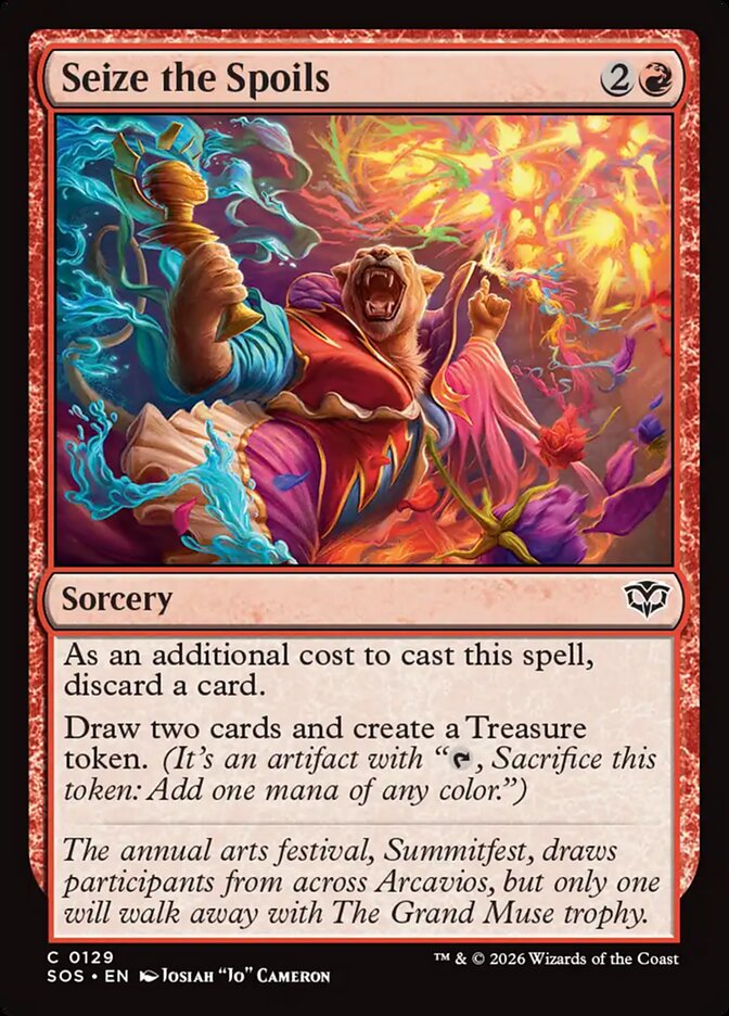 [EN] [Foil] Seize the Spoils [SOS-129] C
