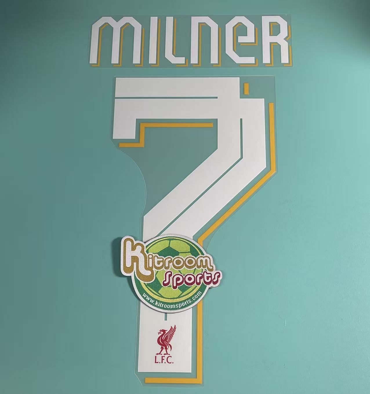 2022-23 Liverpool Home UCL Nameset #7 MILNER