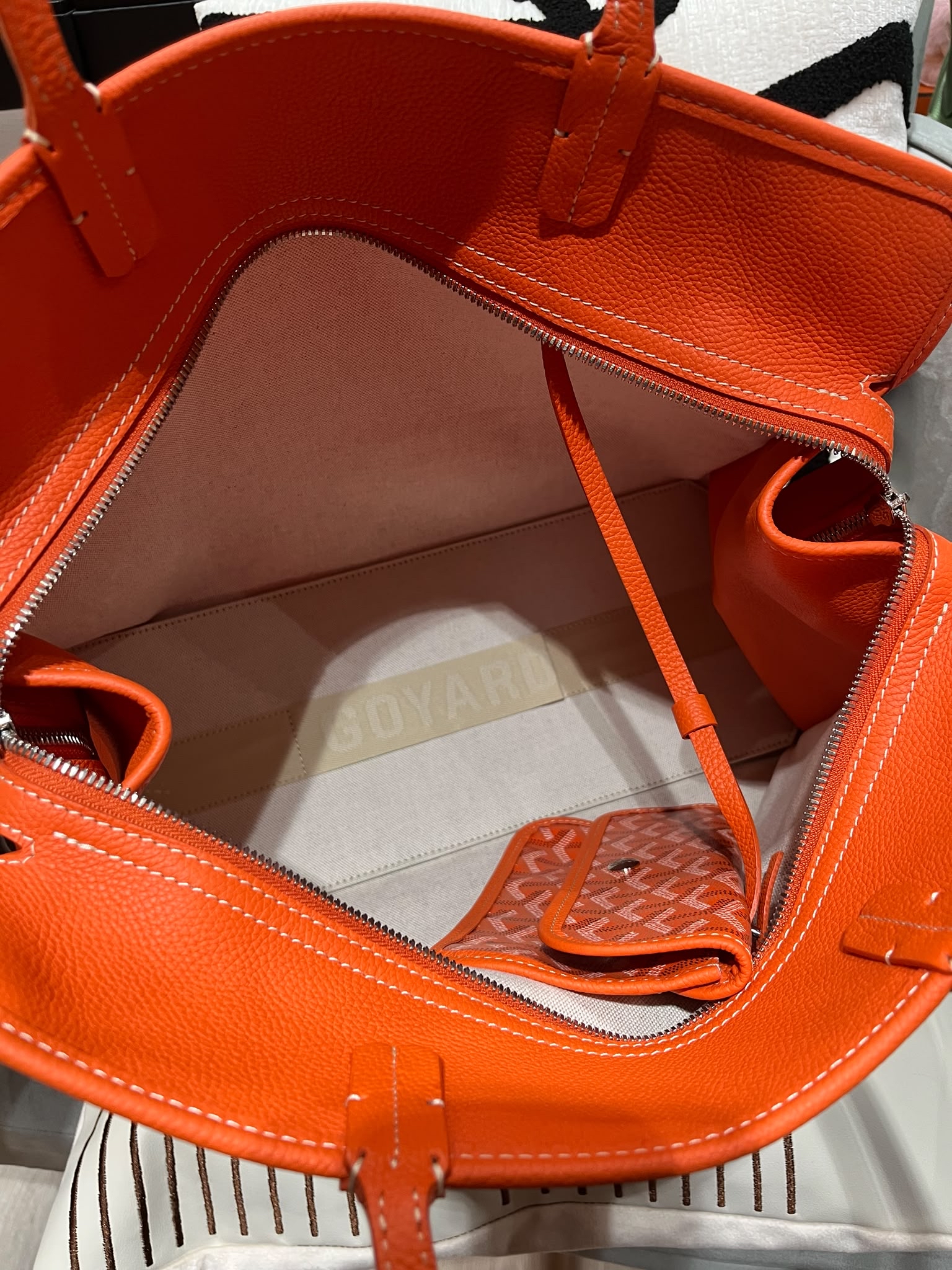 Goyard Hardy pm Tote Bag 100%Authentic, 98%new ✅專門店收據✅防塵袋
