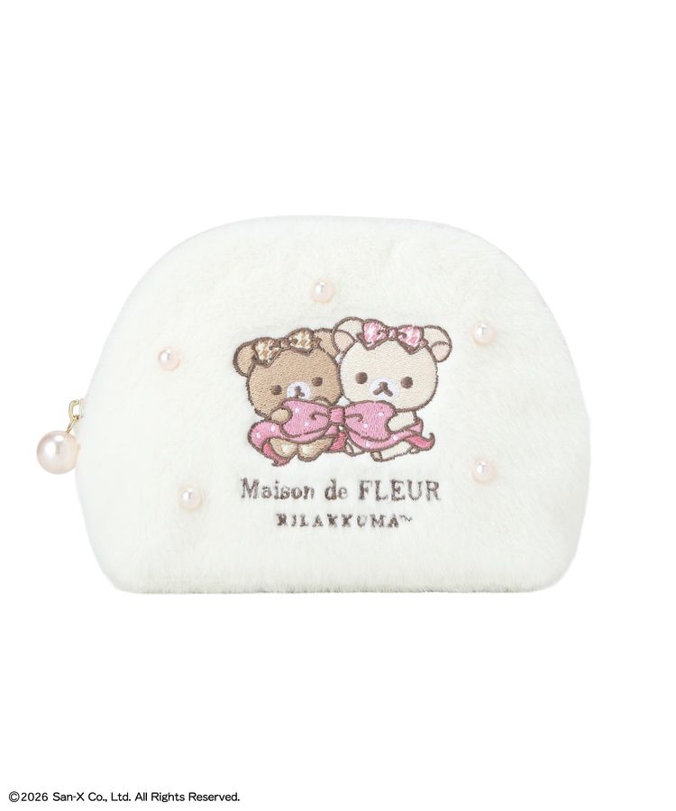 🎀【預訂】Maison de FLEUR × RILAKKUMA 小包 W