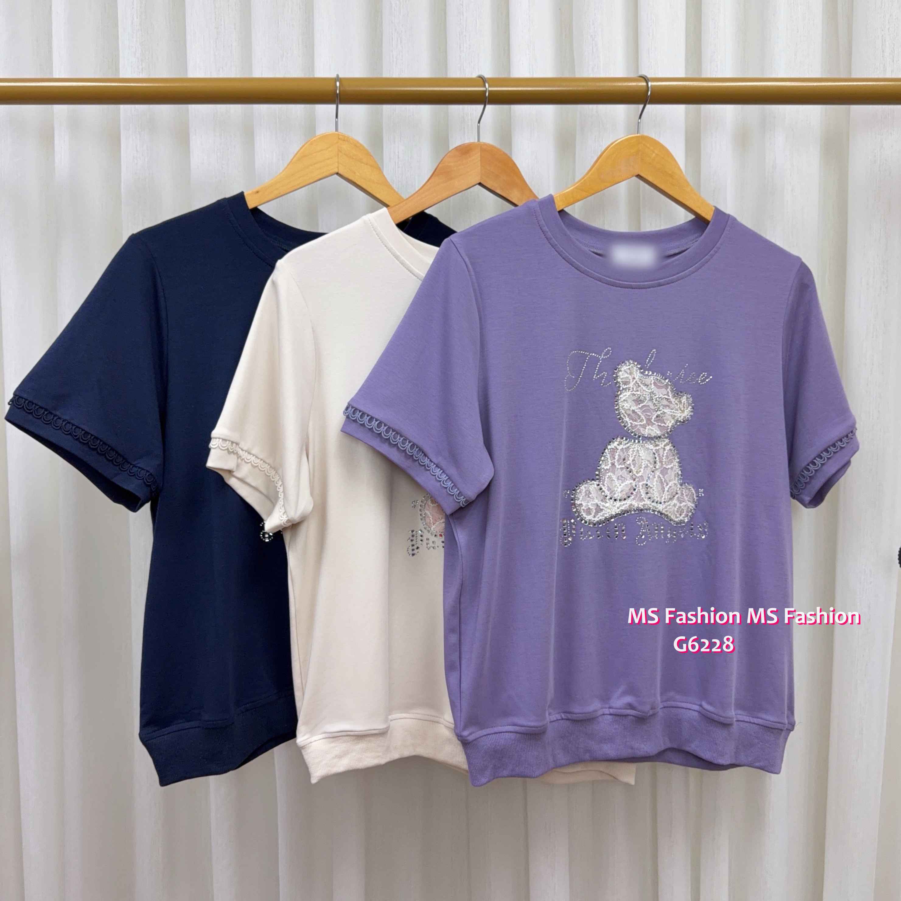 G6228 韓國🇰🇷lace熊啤啤top