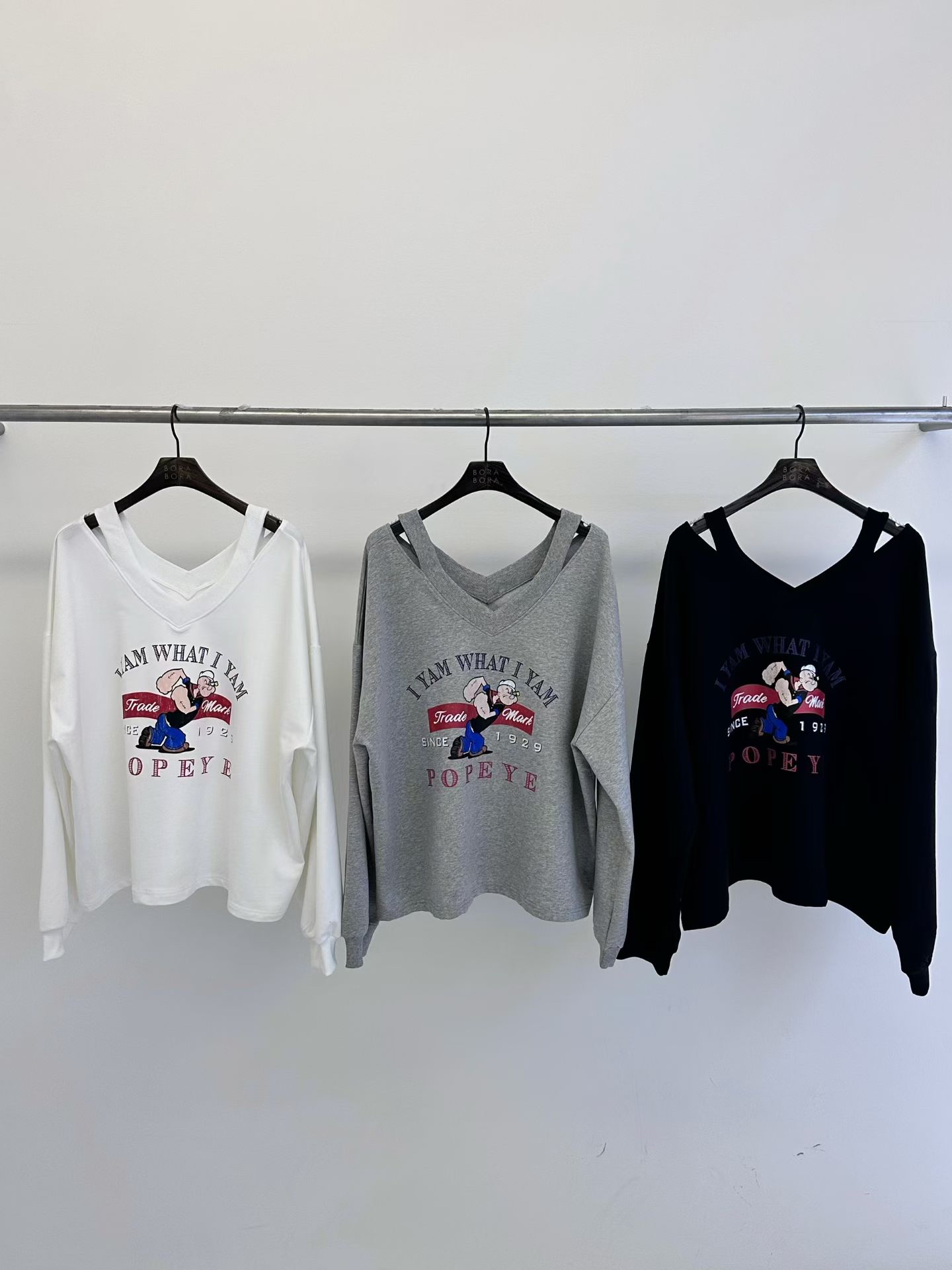 Bora 大力水手長袖綿top