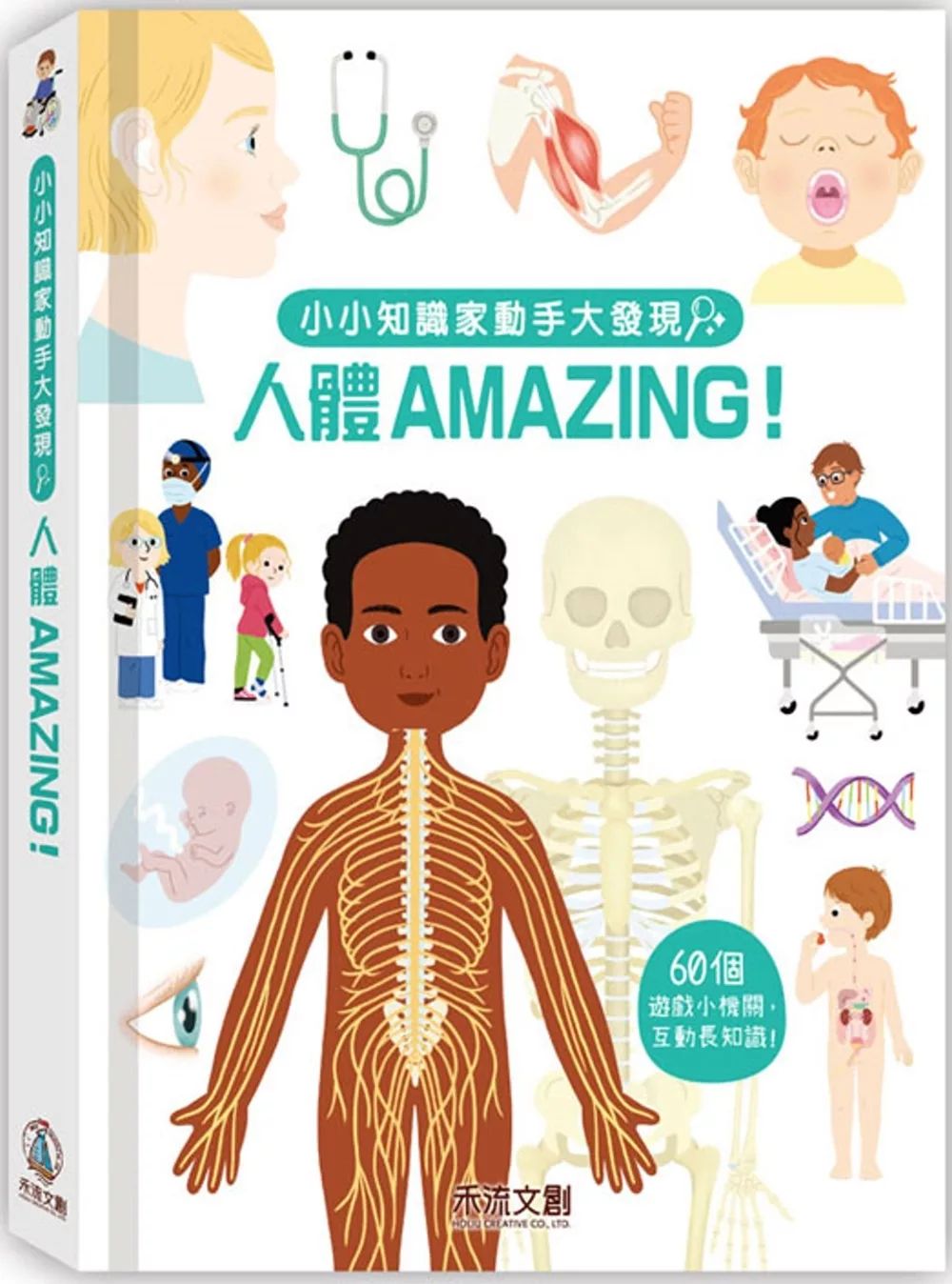 禾流 小小知識家動手大發現 人體 Amazing!
