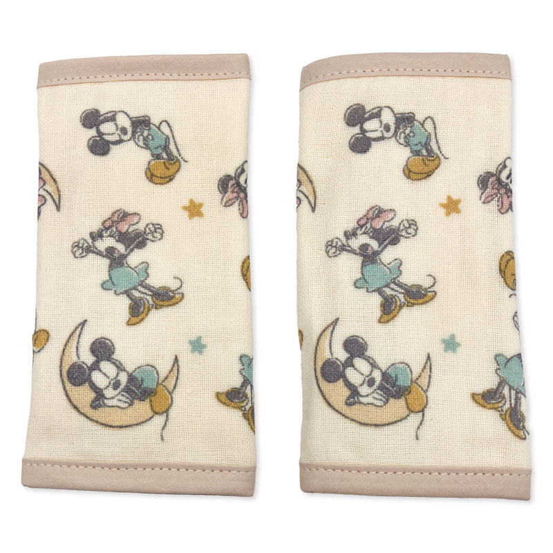 🇯🇵預訂 日本直送🇯🇵米奇米妮雙面純棉孭帶咬巾肩巾