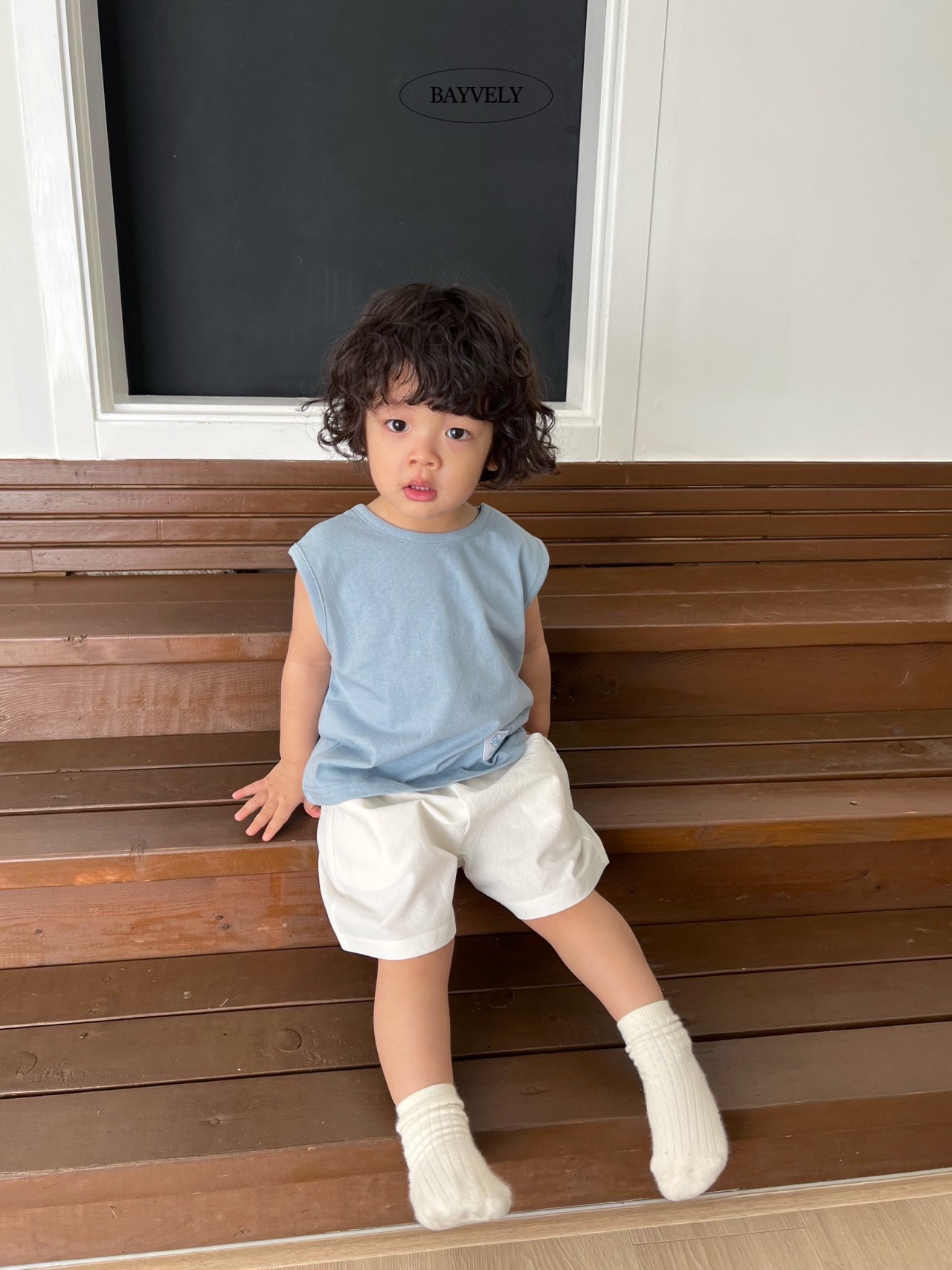 🇰🇷BAYVELY tee+背心set