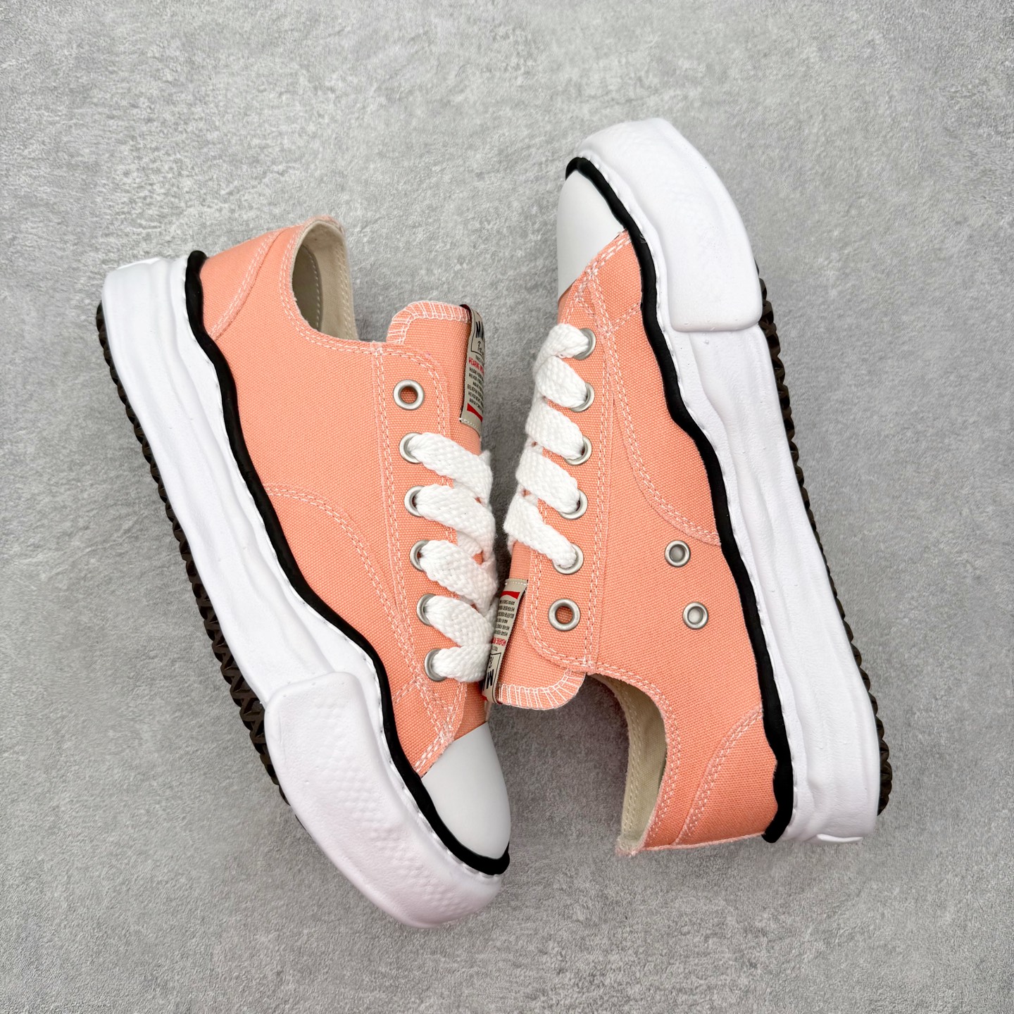 Maison Mihara Yasuhiro MMY "Peterson" OG Sole Canvas Low-top Sneaker