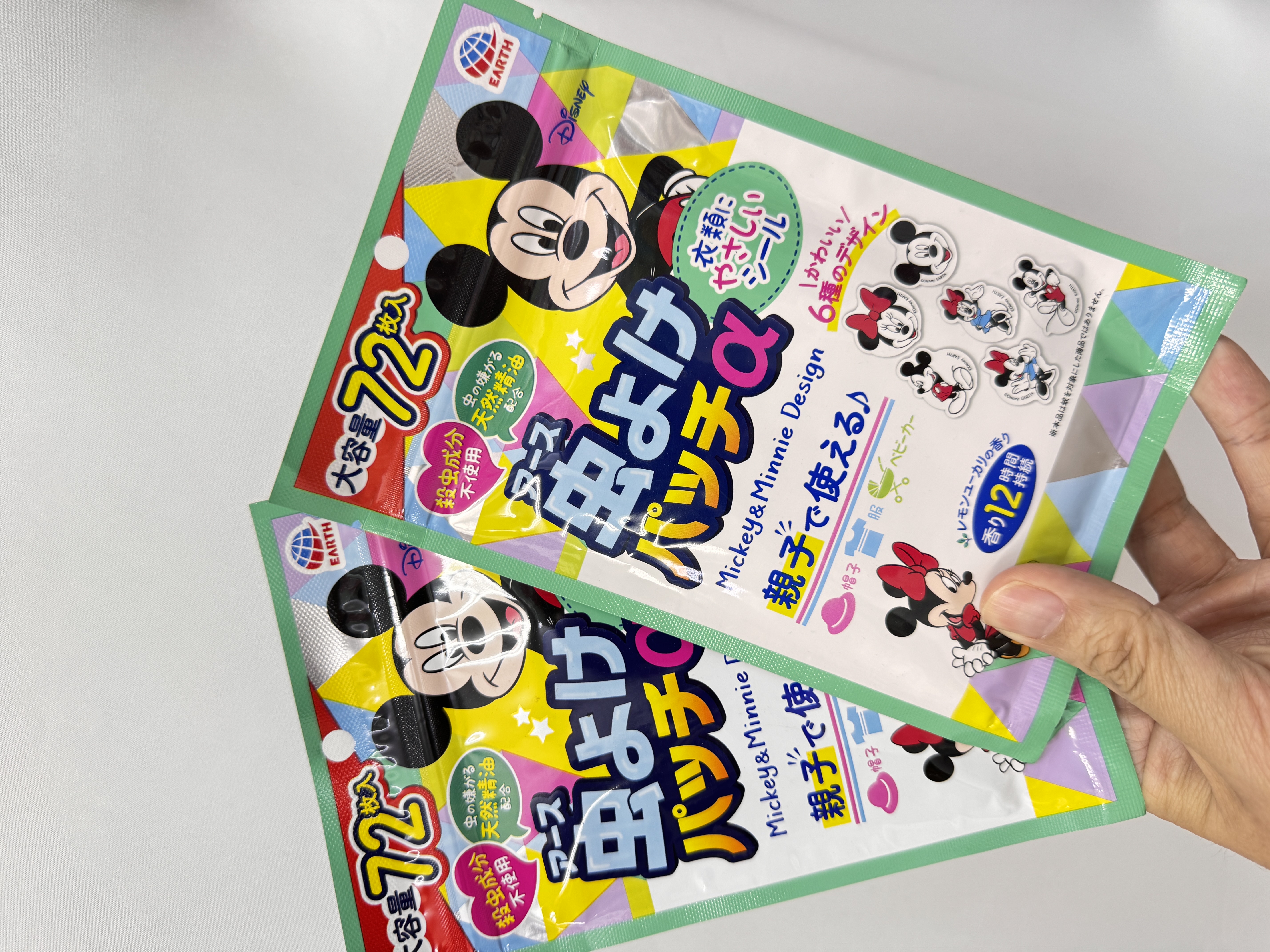 [現貨] [日本直送] 72枚 迪士尼防蟲貼 {TF2604027}