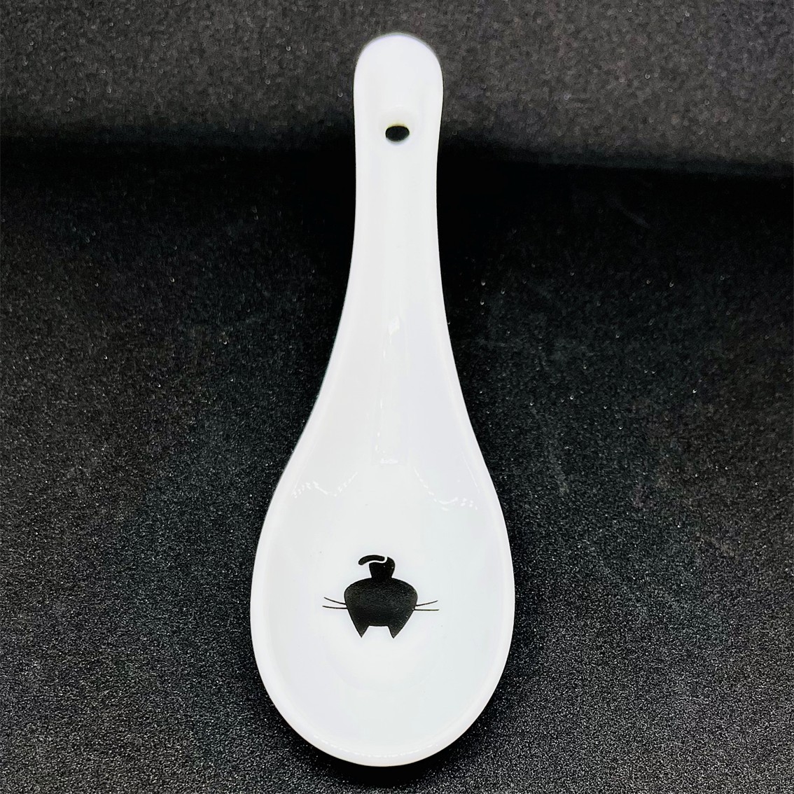 【日本製】美濃燒陶瓷五隻小貓可愛湯匙