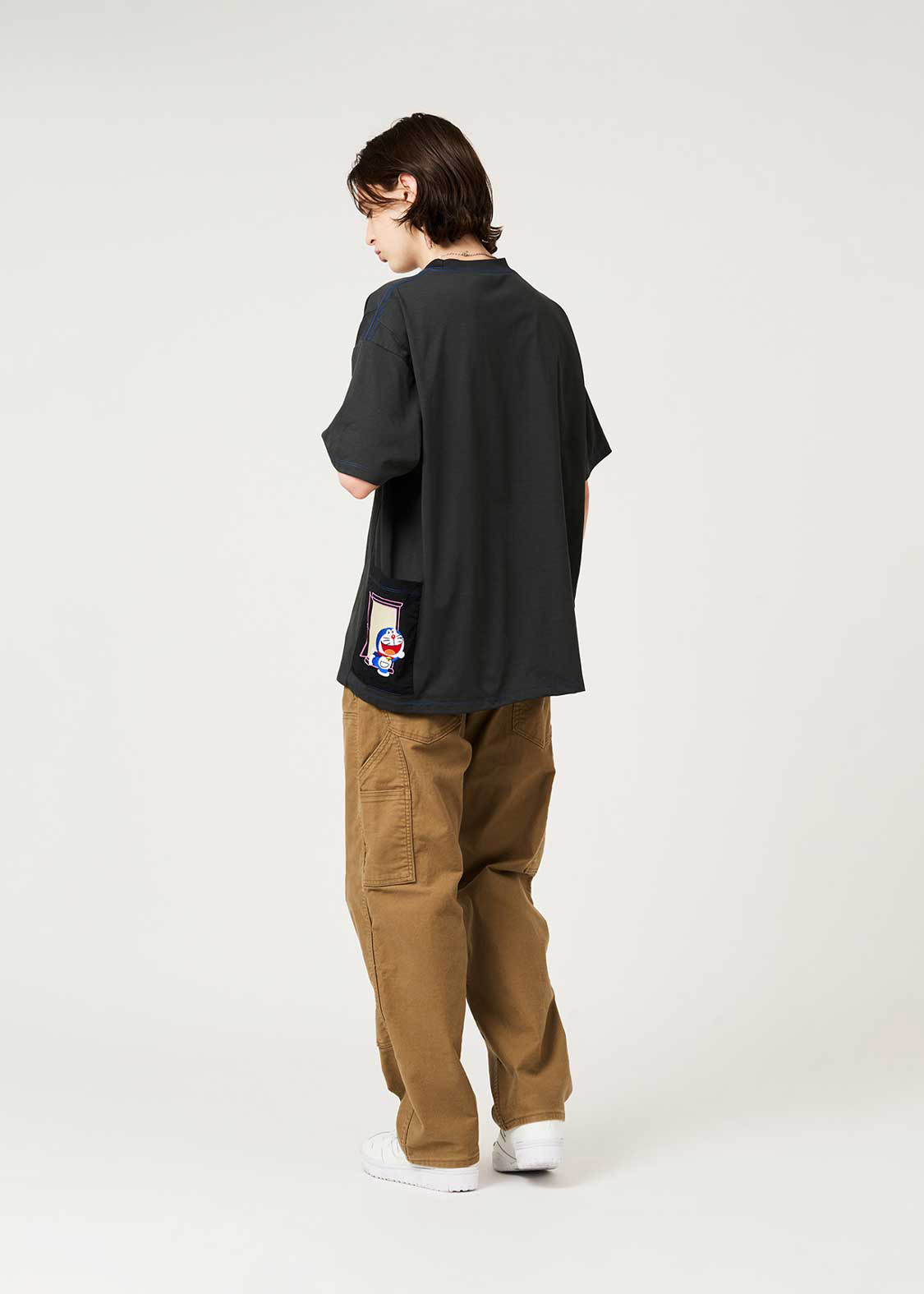 [只限預購] 多啦A夢Tshirt 短袖衫 Graniph日本限定 (隨意門)｜Doraemon短袖衫