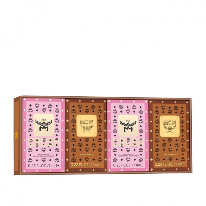 MCM ORIG + CRUSH COMPACT EDP 7ML*4 MINI SET MCM香氛迷你禮盒套裝 4x7ml