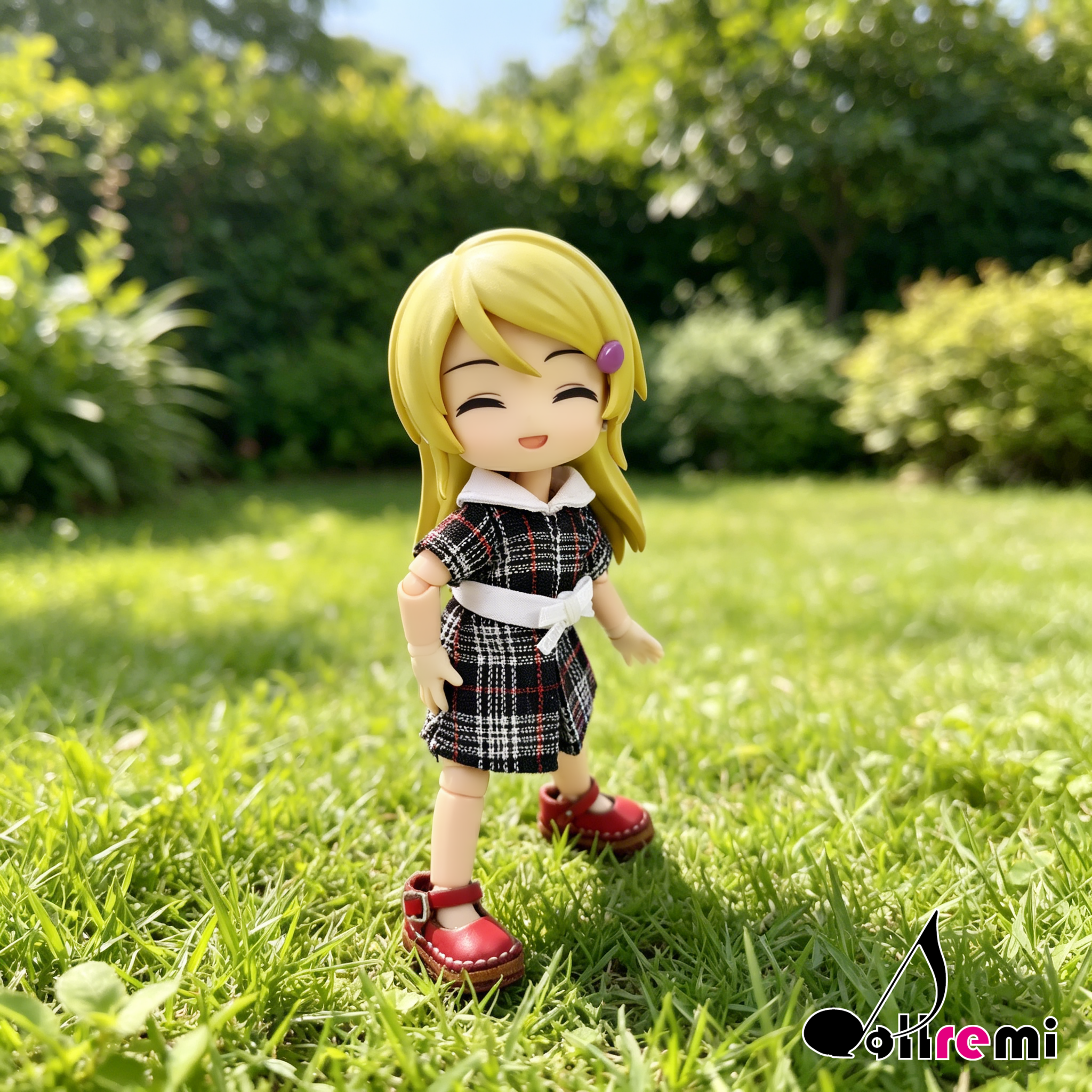 【dollremi】(OB0889) 格子連身裙 Plaid Dress