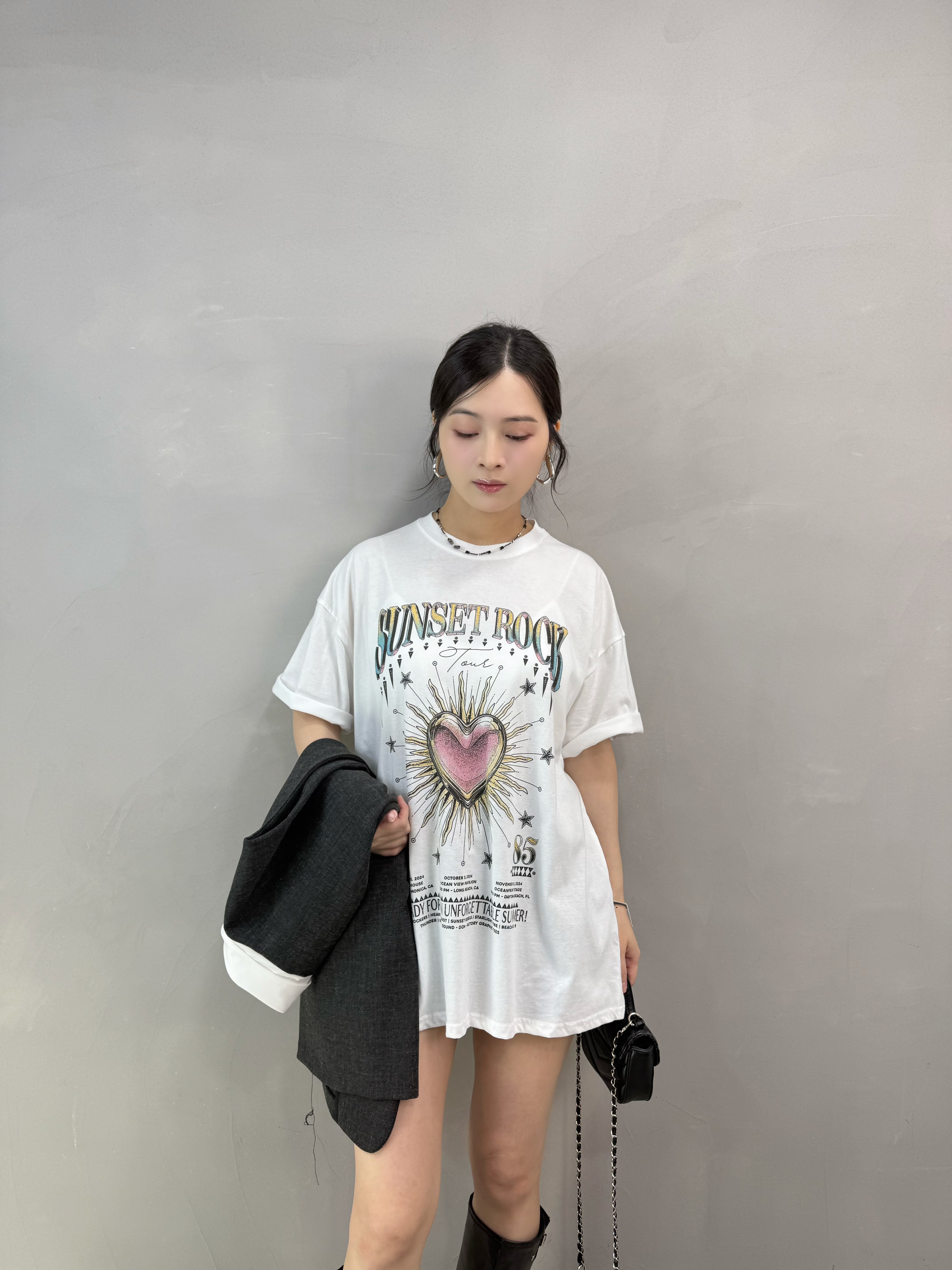 A13 彩心Print Tee