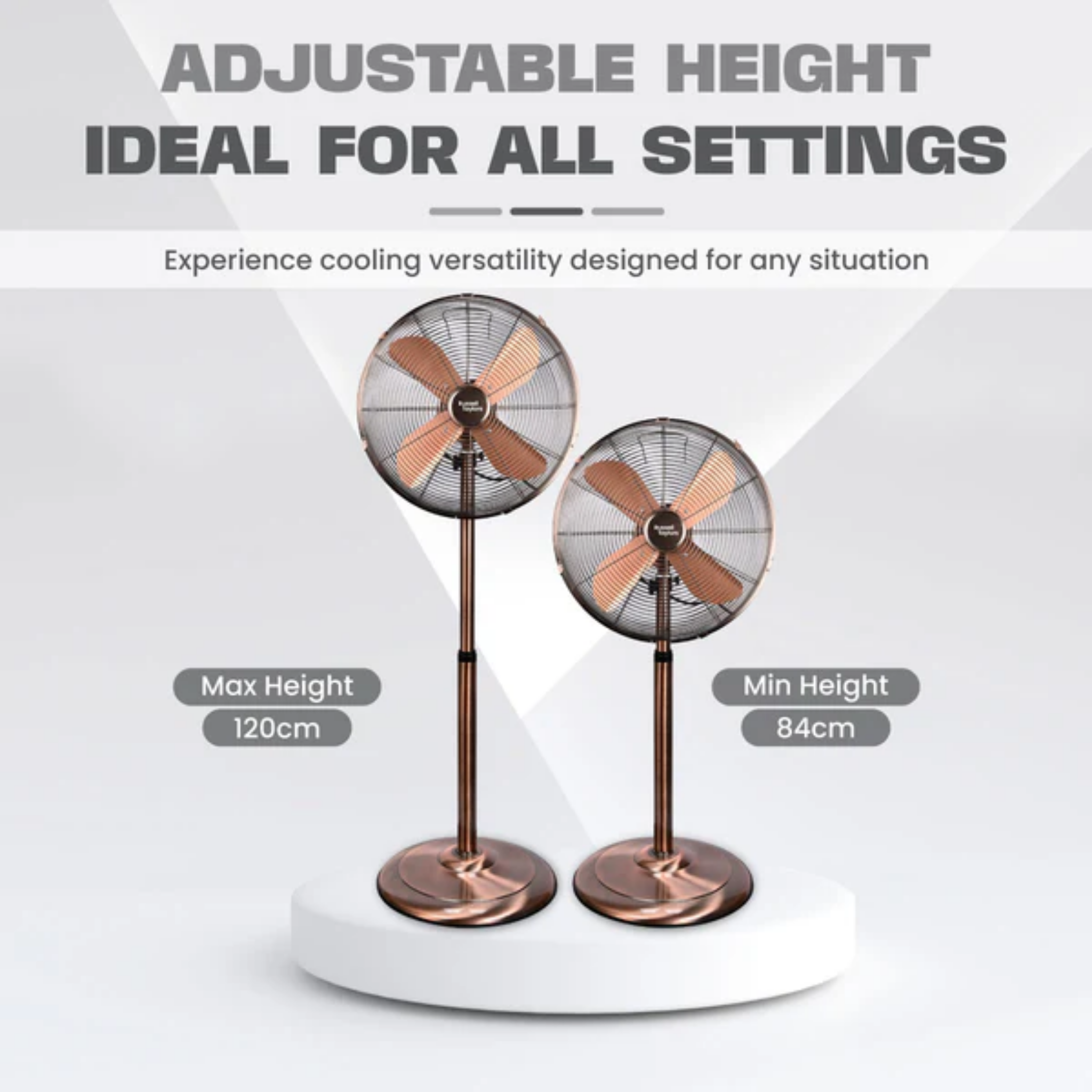 Russell Taylors 16" Metal Blade Stand Fan (SF4)